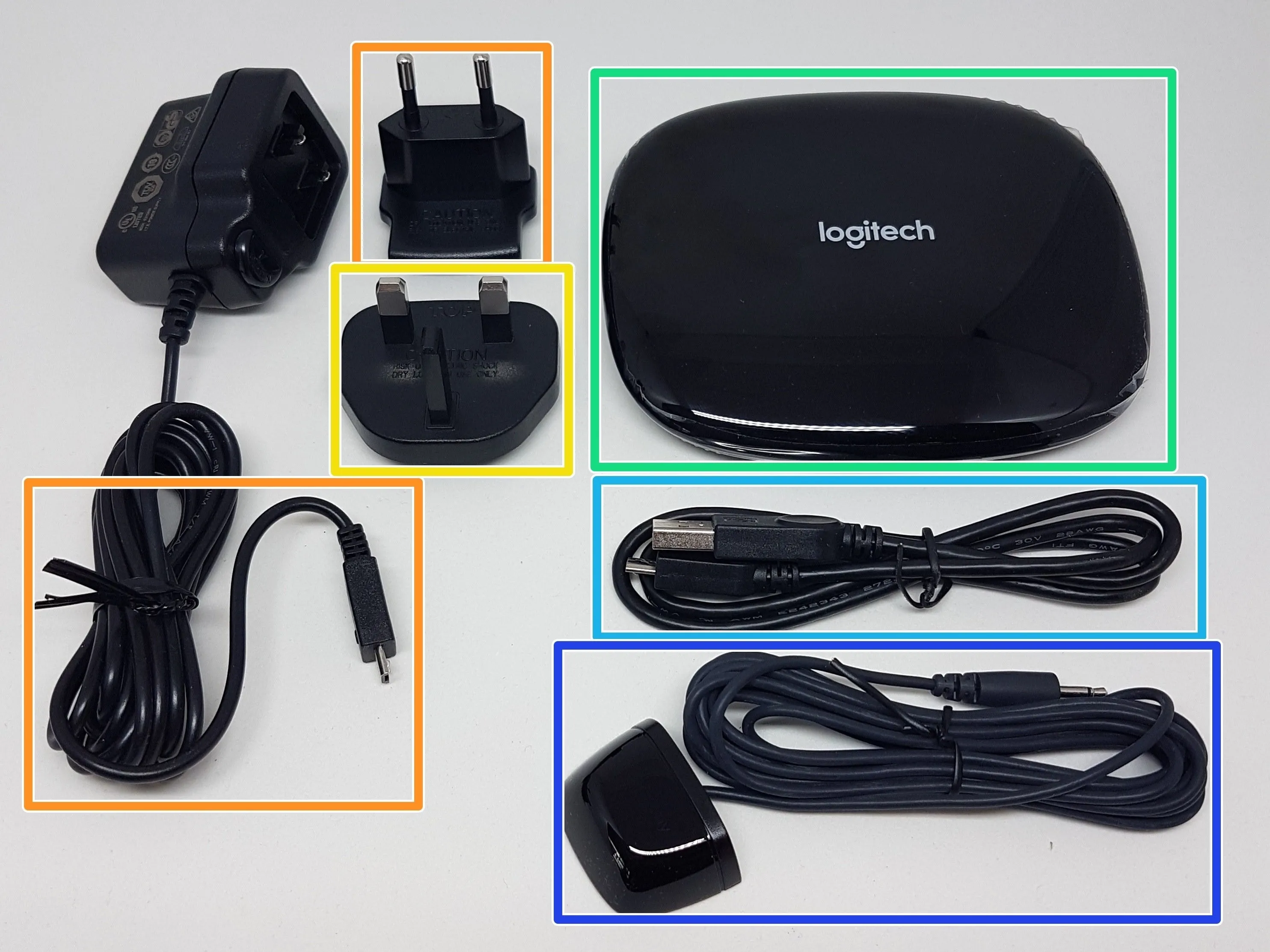 Разборка Logitech Harmony Hub