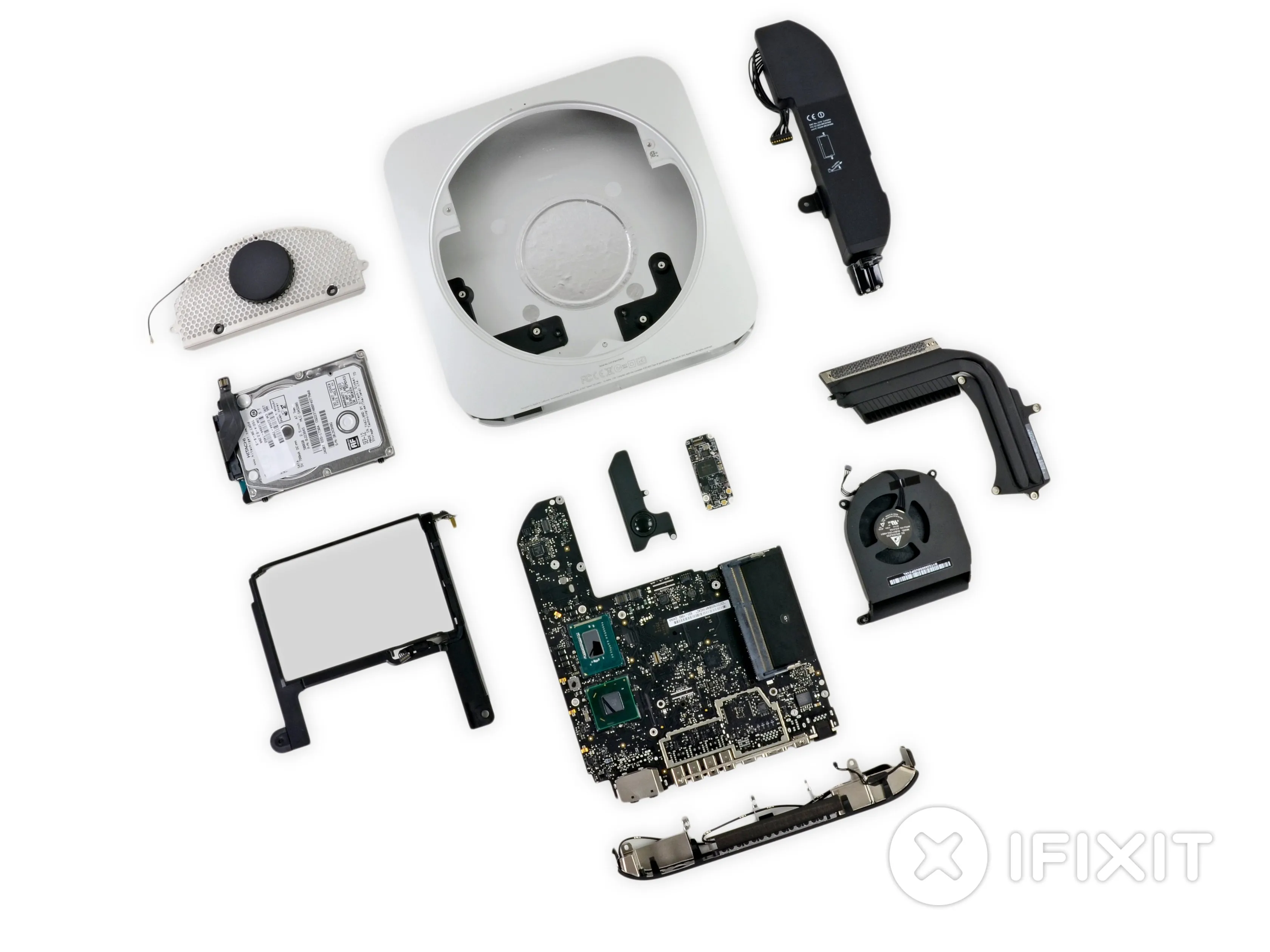 Разборка Mac mini Late 2012: шаг 16, изображение 1 из 2