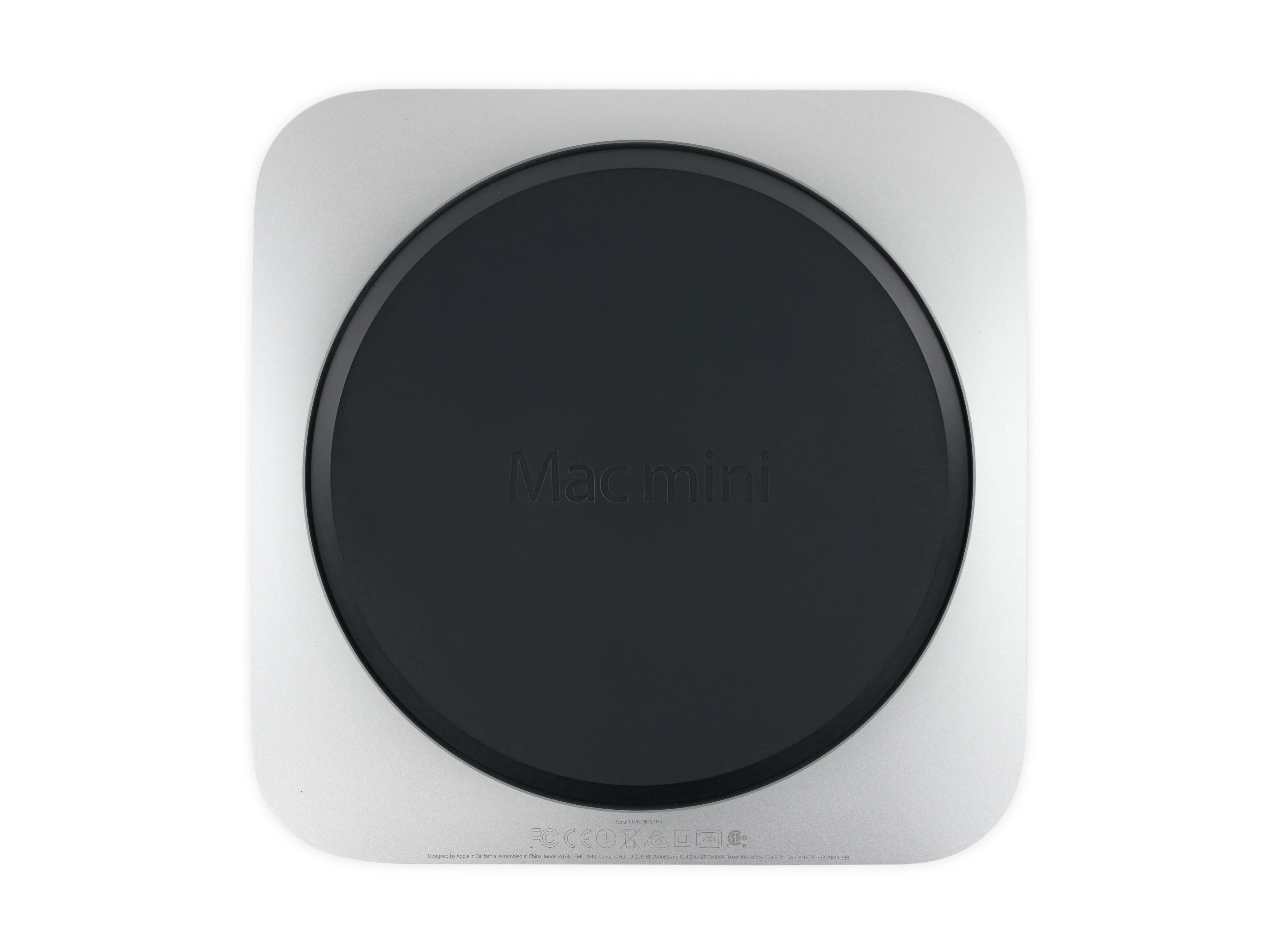 Разборка Mac mini Late 2014: шаг 3, изображение 1 из 3