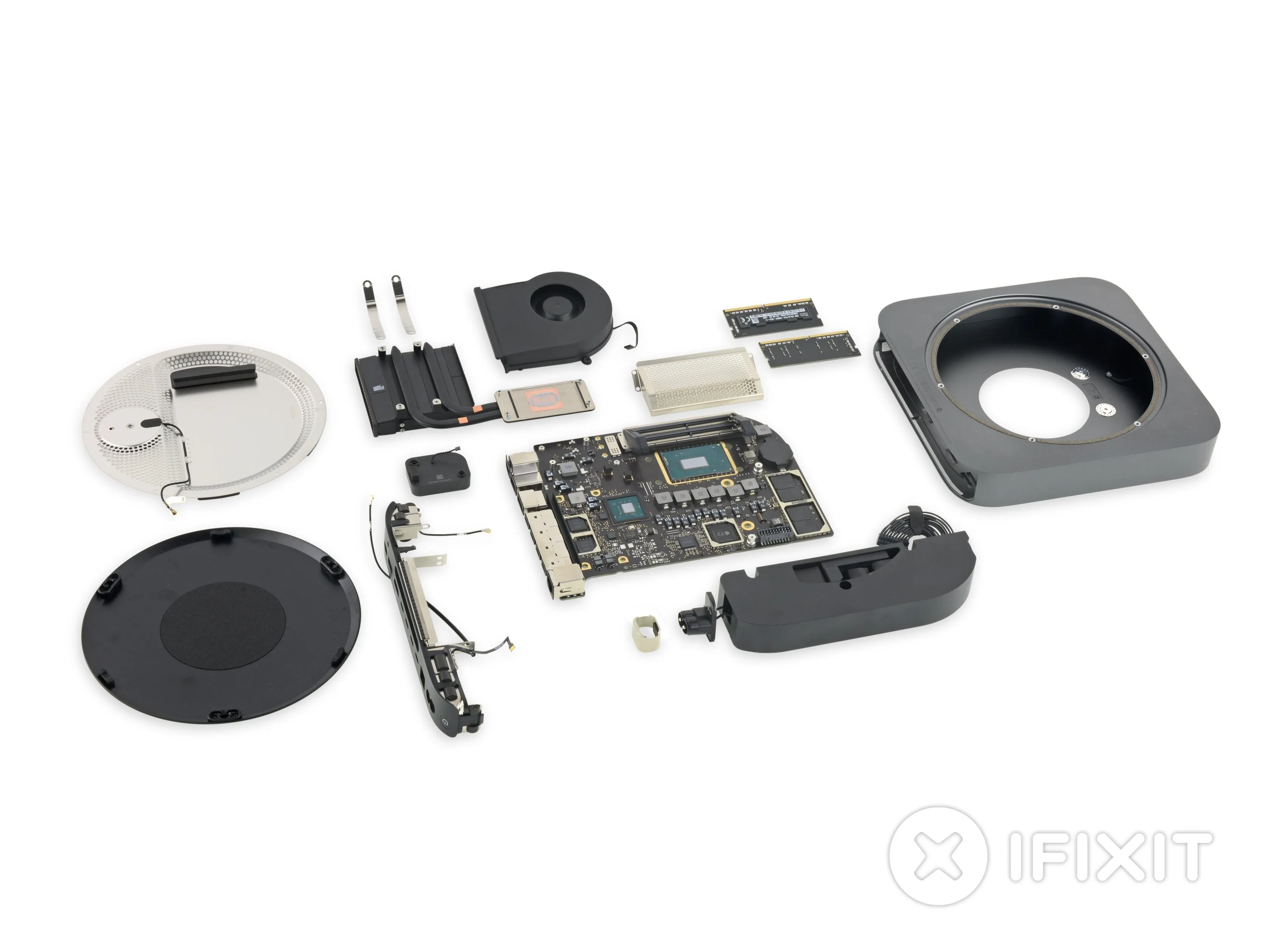 Разборка Mac mini Late 2018