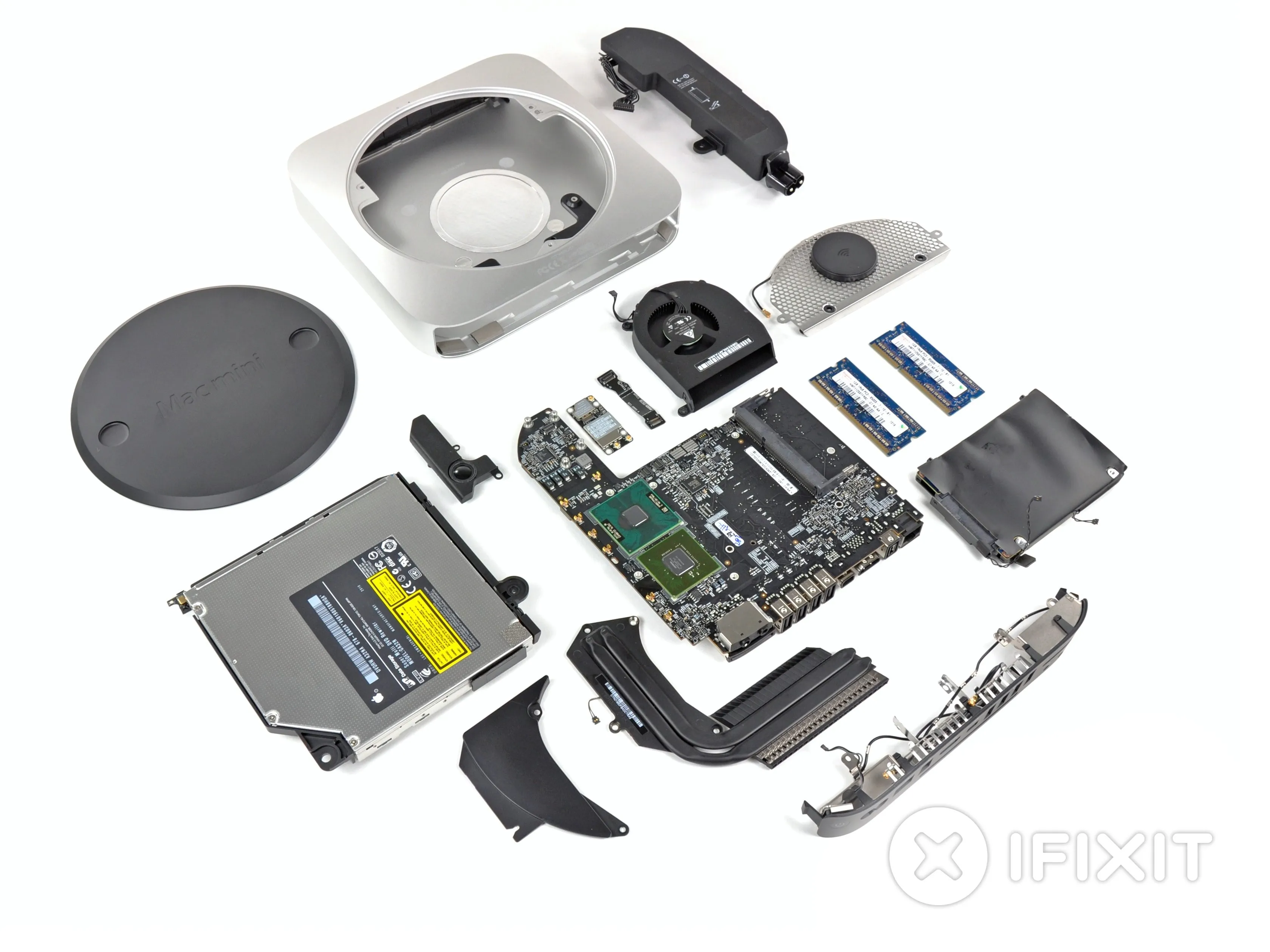 Разборка Mac Mini Mid 2010