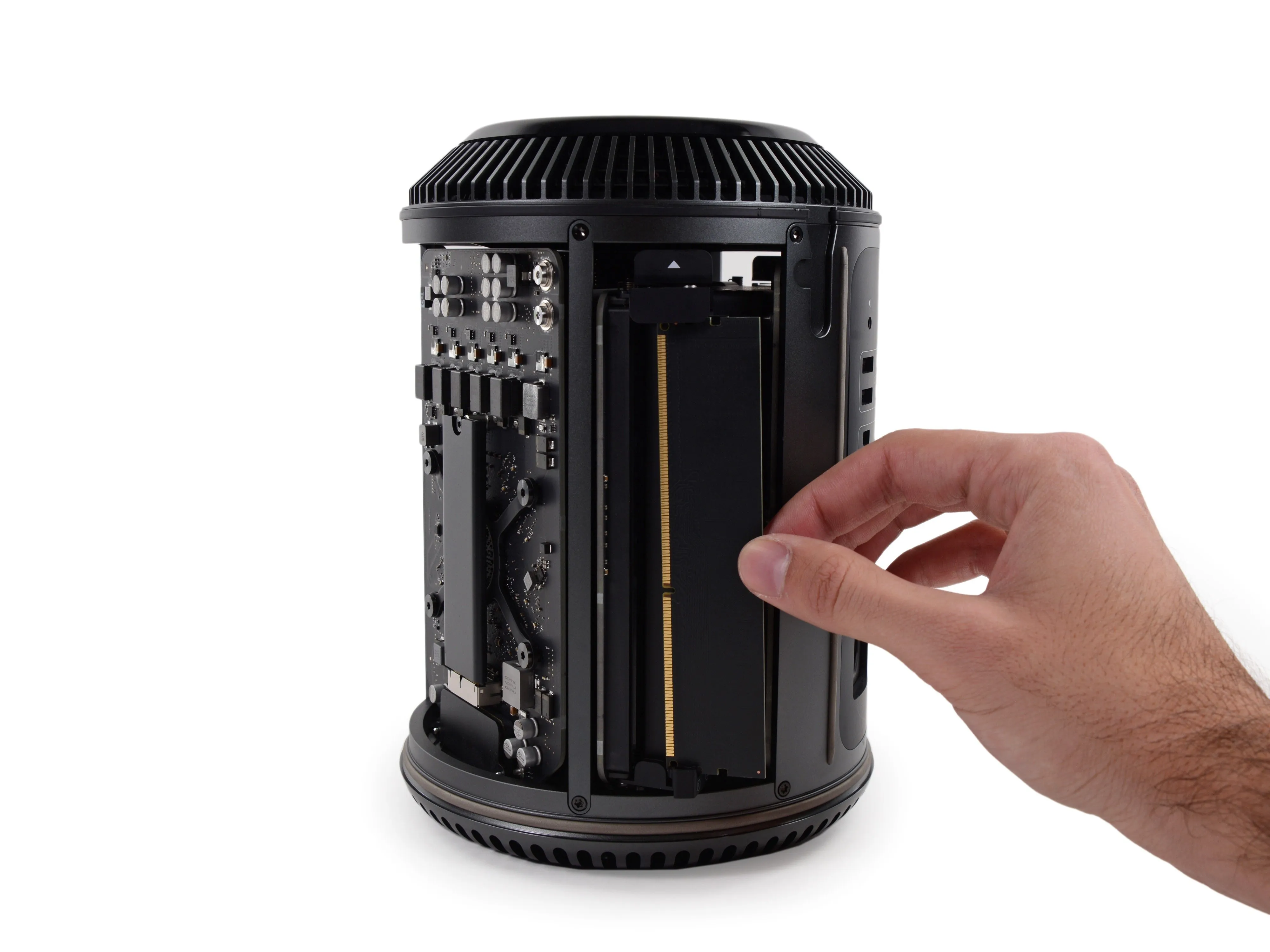 Разборка Mac Pro Late 2013: шаг 5, изображение 1 из 2