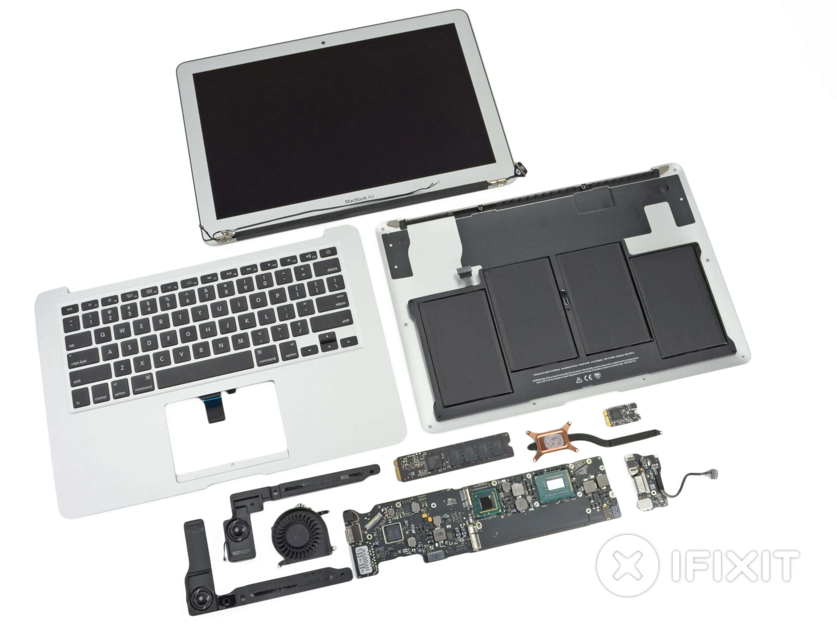 Разборка MacBook Air 13" Mid 2012