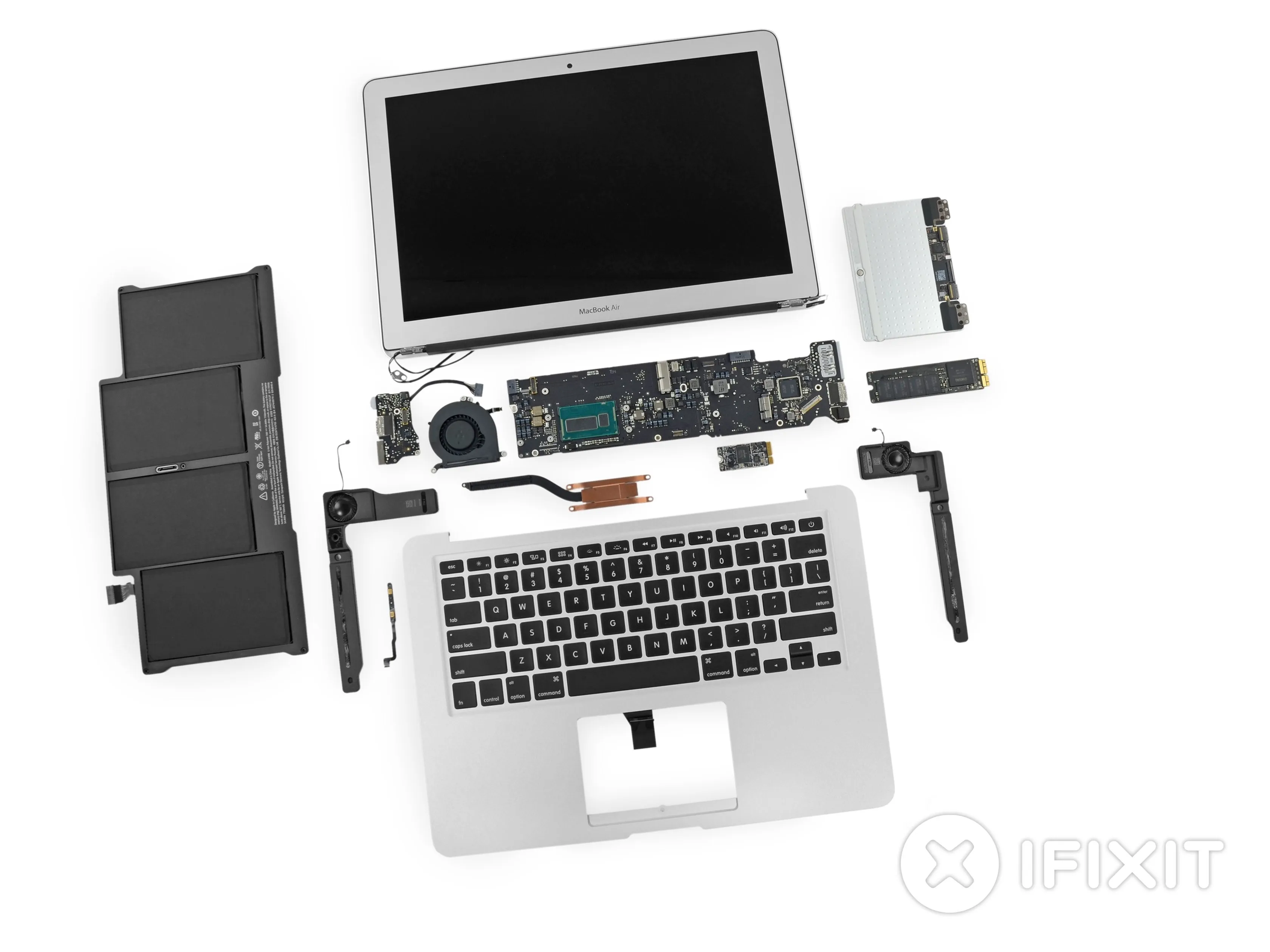 Разборка MacBook Air 13" Mid 2013