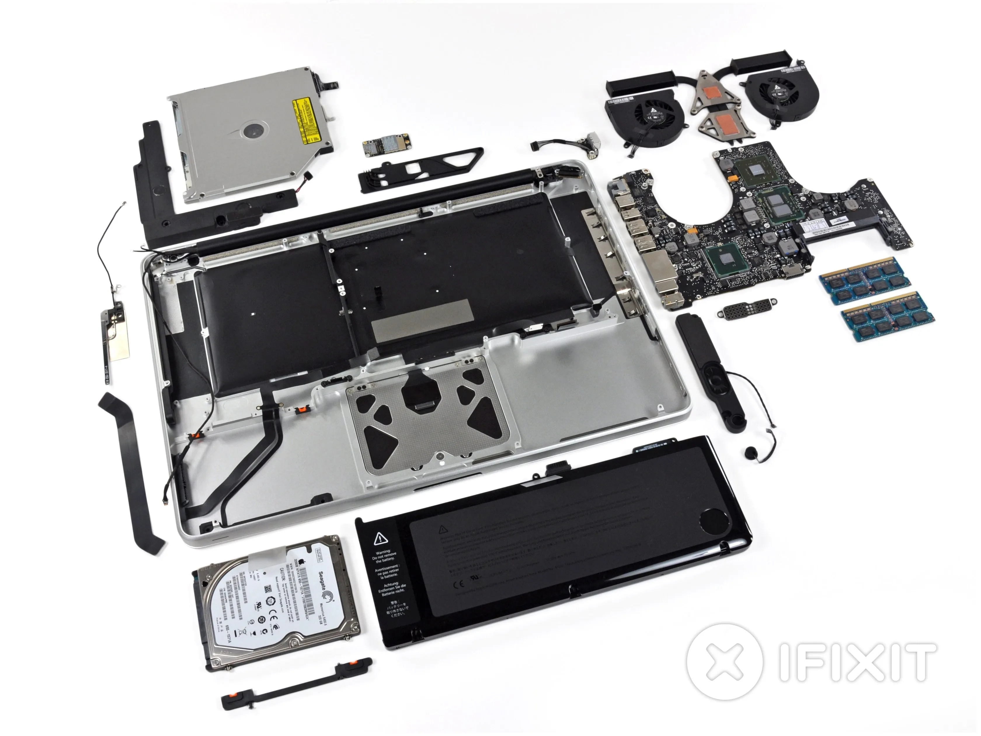 Разборка MacBook Pro 15" Unibody Mid 2010