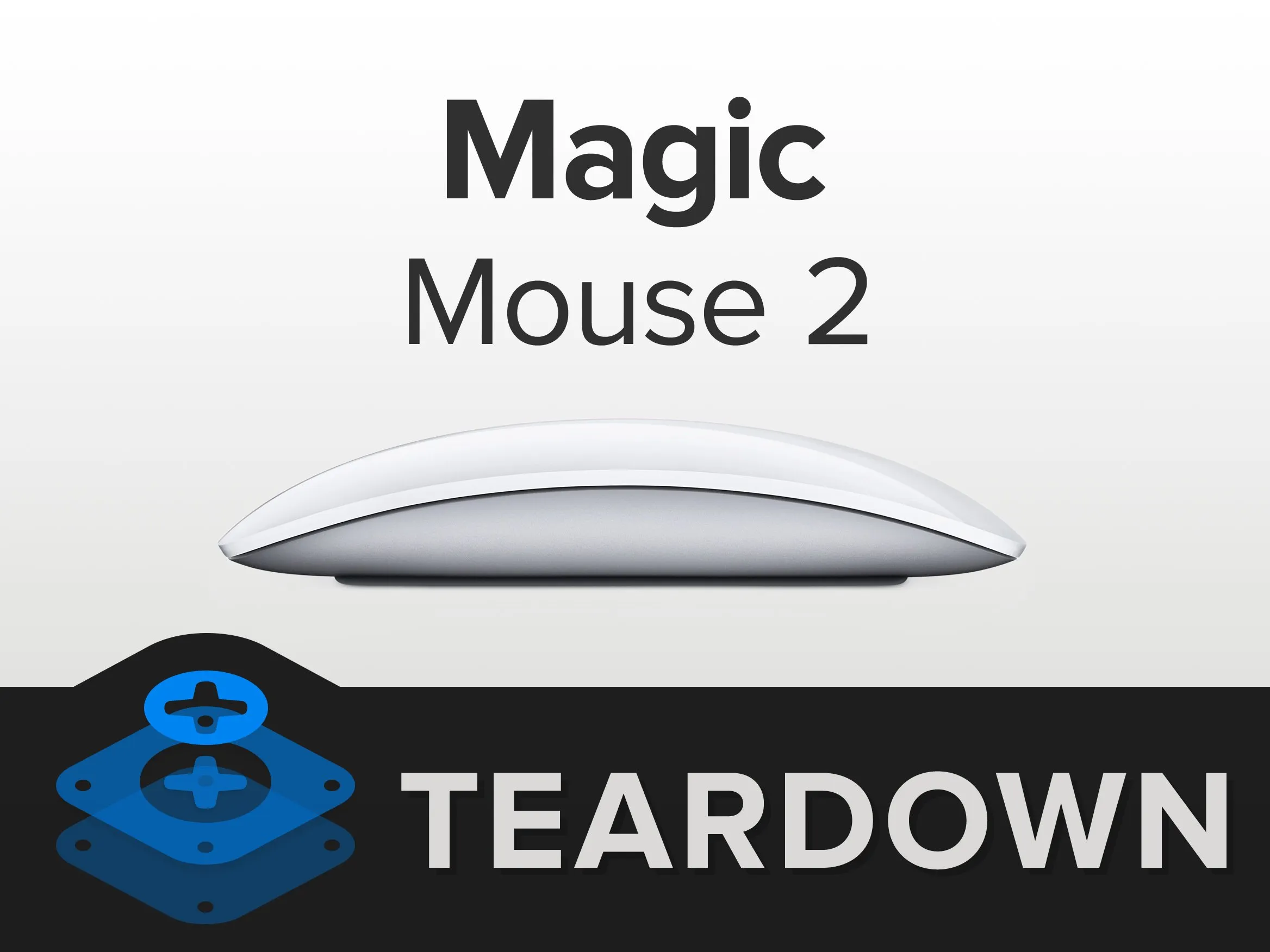 Magic Mouse 2 Teardown, Magic Mouse 2 Teardown: шаг 1, изображение 1 из 2