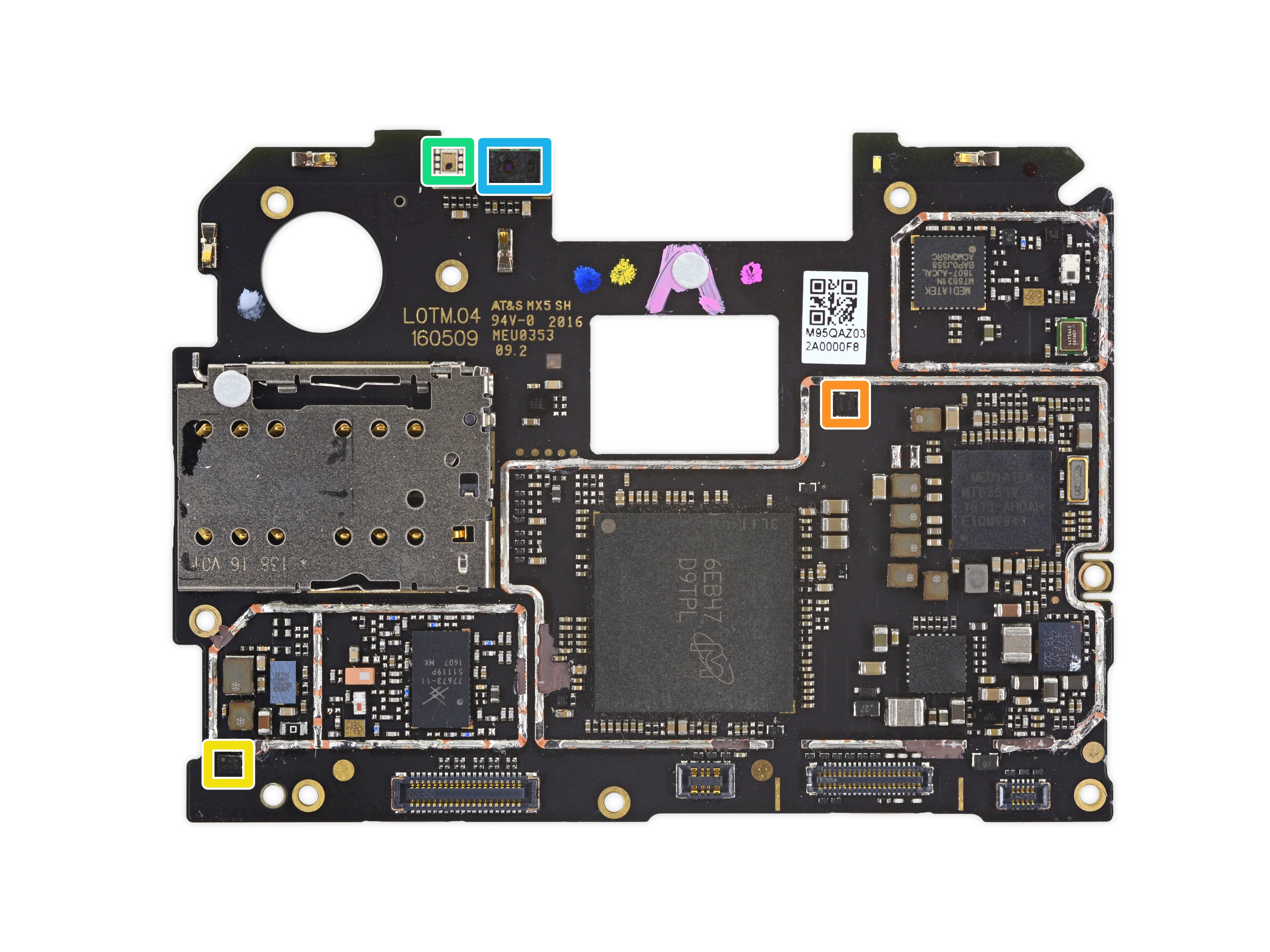 Meizu MX6 Teardown: шаг 14, изображение 1 из 2