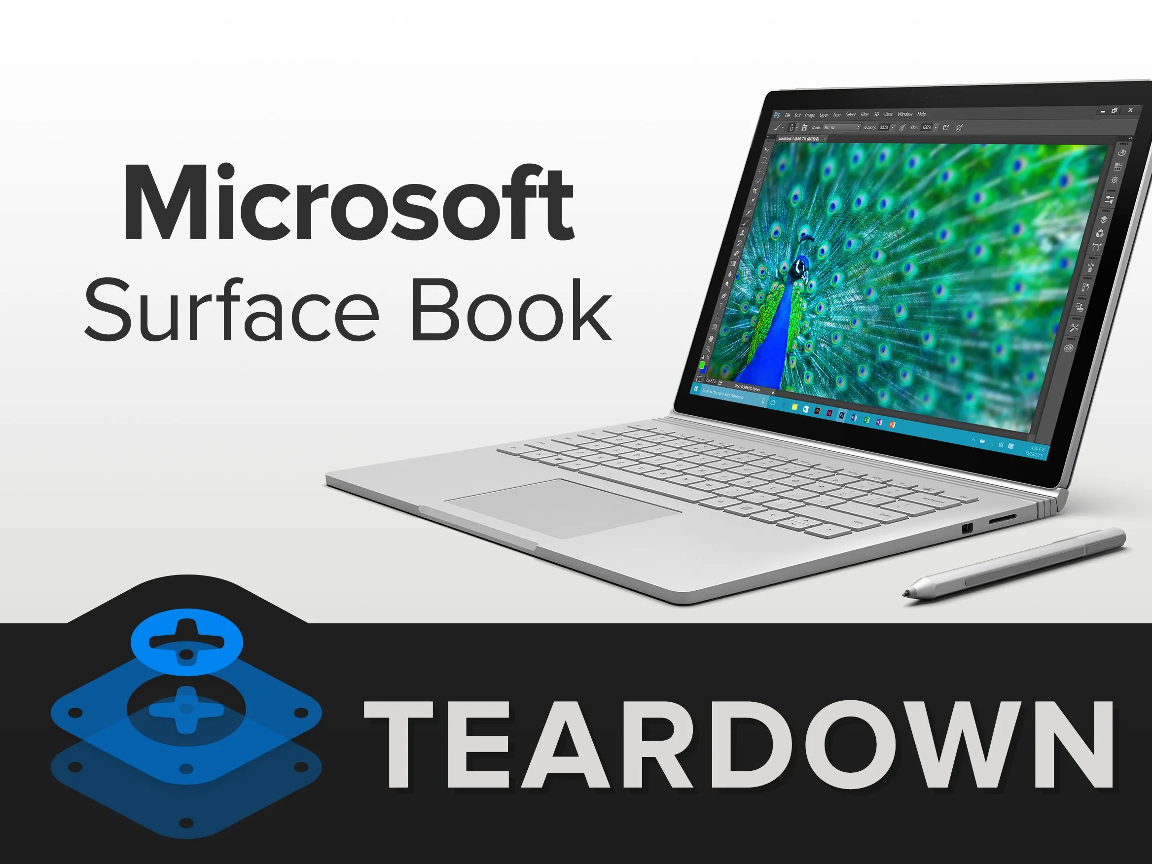 Microsoft Surface Book Teardown, Microsoft Surface Book Teardown: шаг 1, изображение 1 из 2