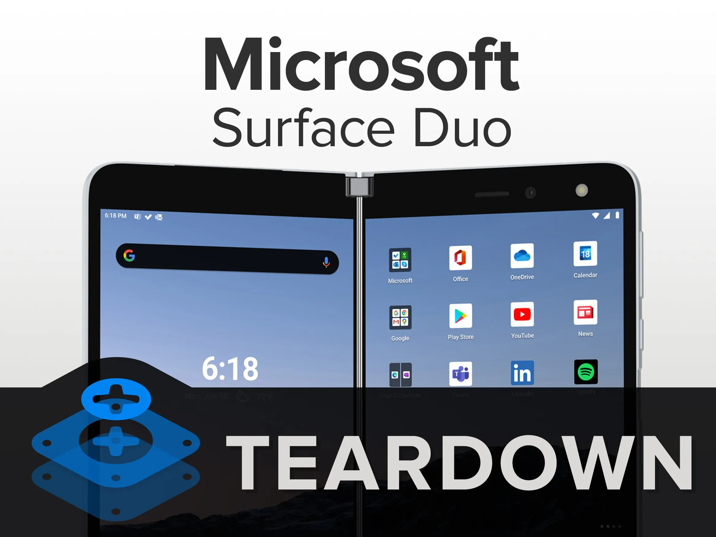 Microsoft Surface Duo Teardown, Microsoft Surface Duo Teardown: шаг 1, изображение 1 из 1