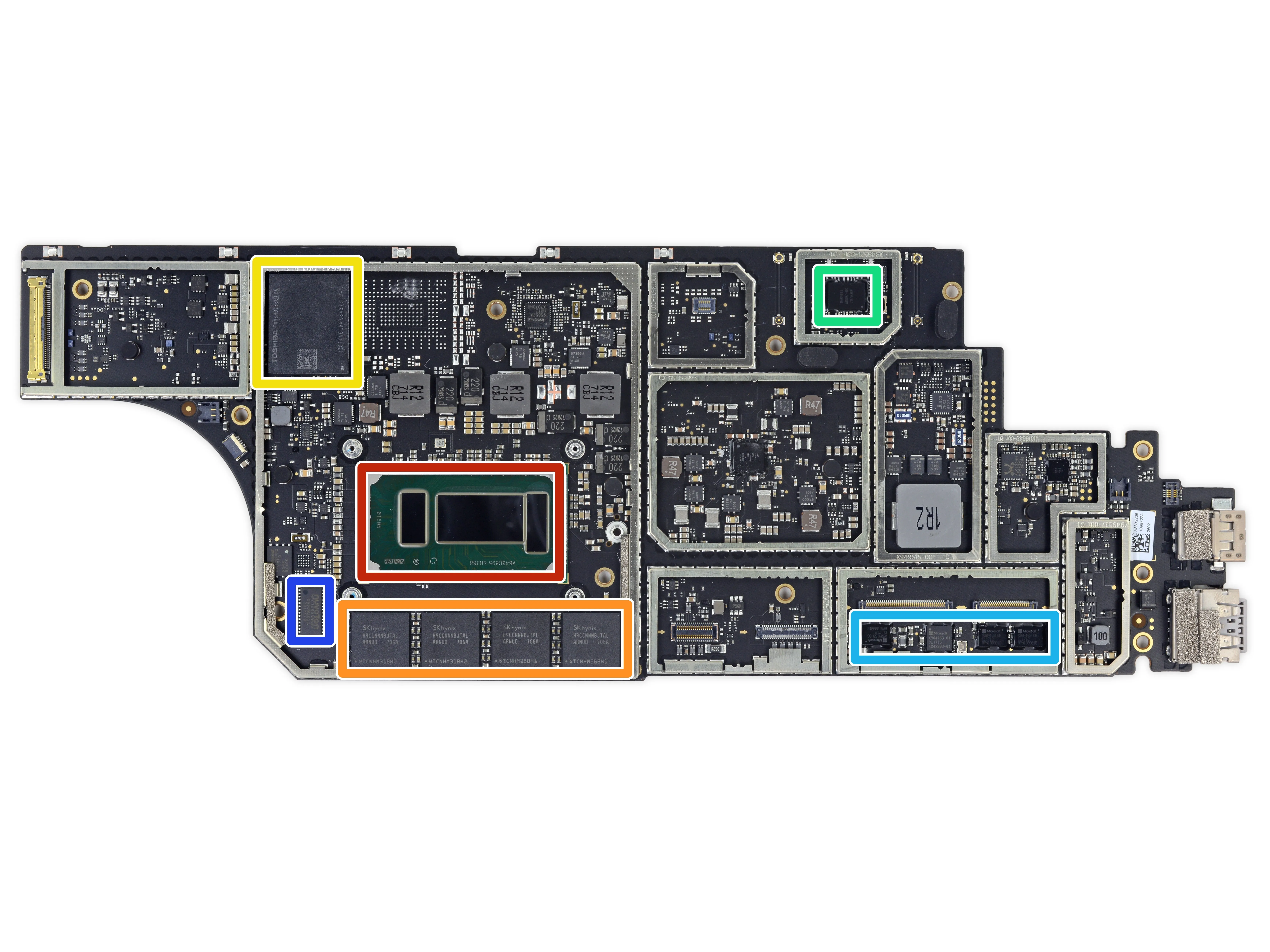 Разборка ноутбука Microsoft Surface: шаг 10, изображение 2 из 3