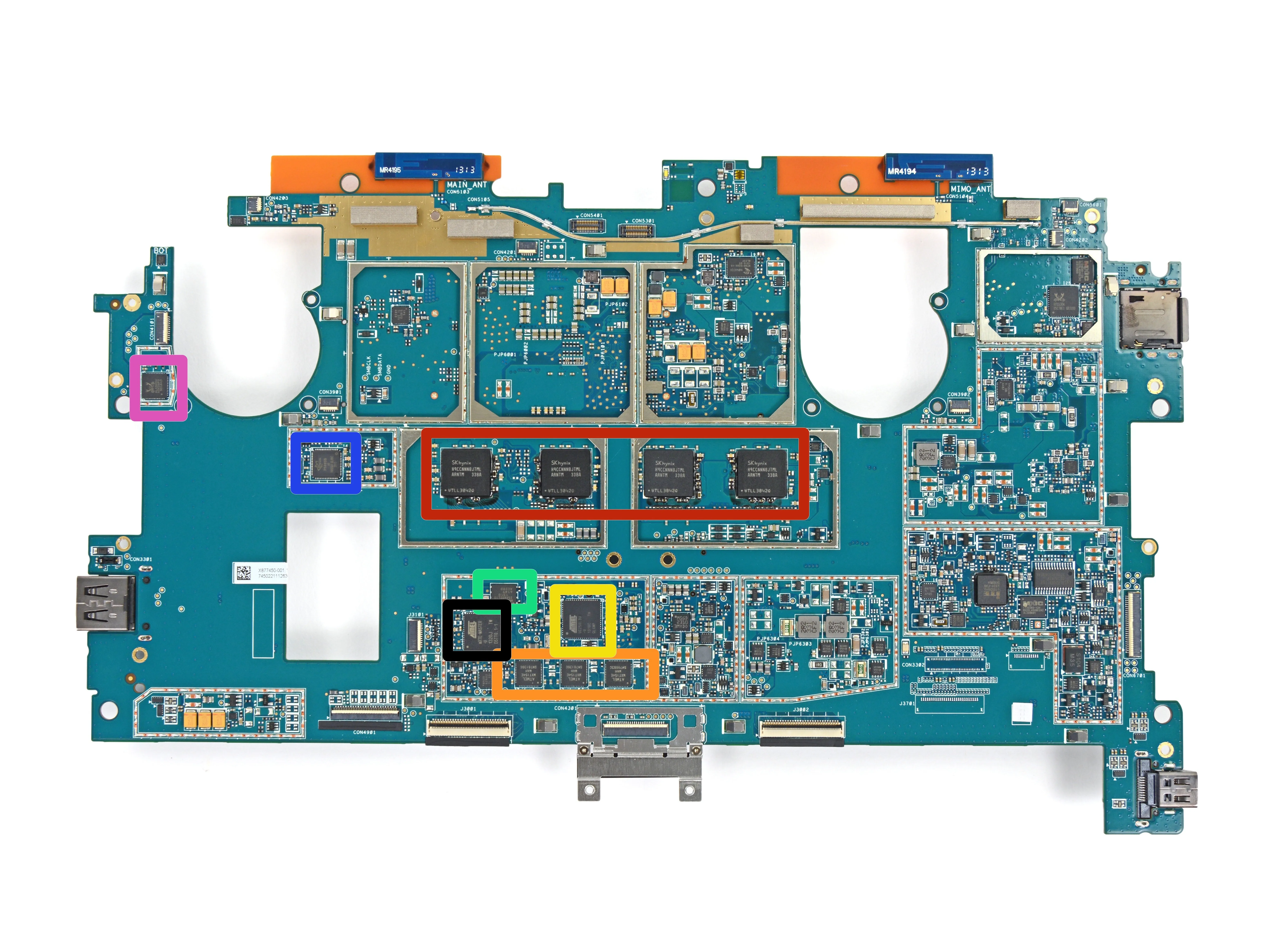 Разборка Microsoft Surface Pro 2: шаг 7, изображение 1 из 1