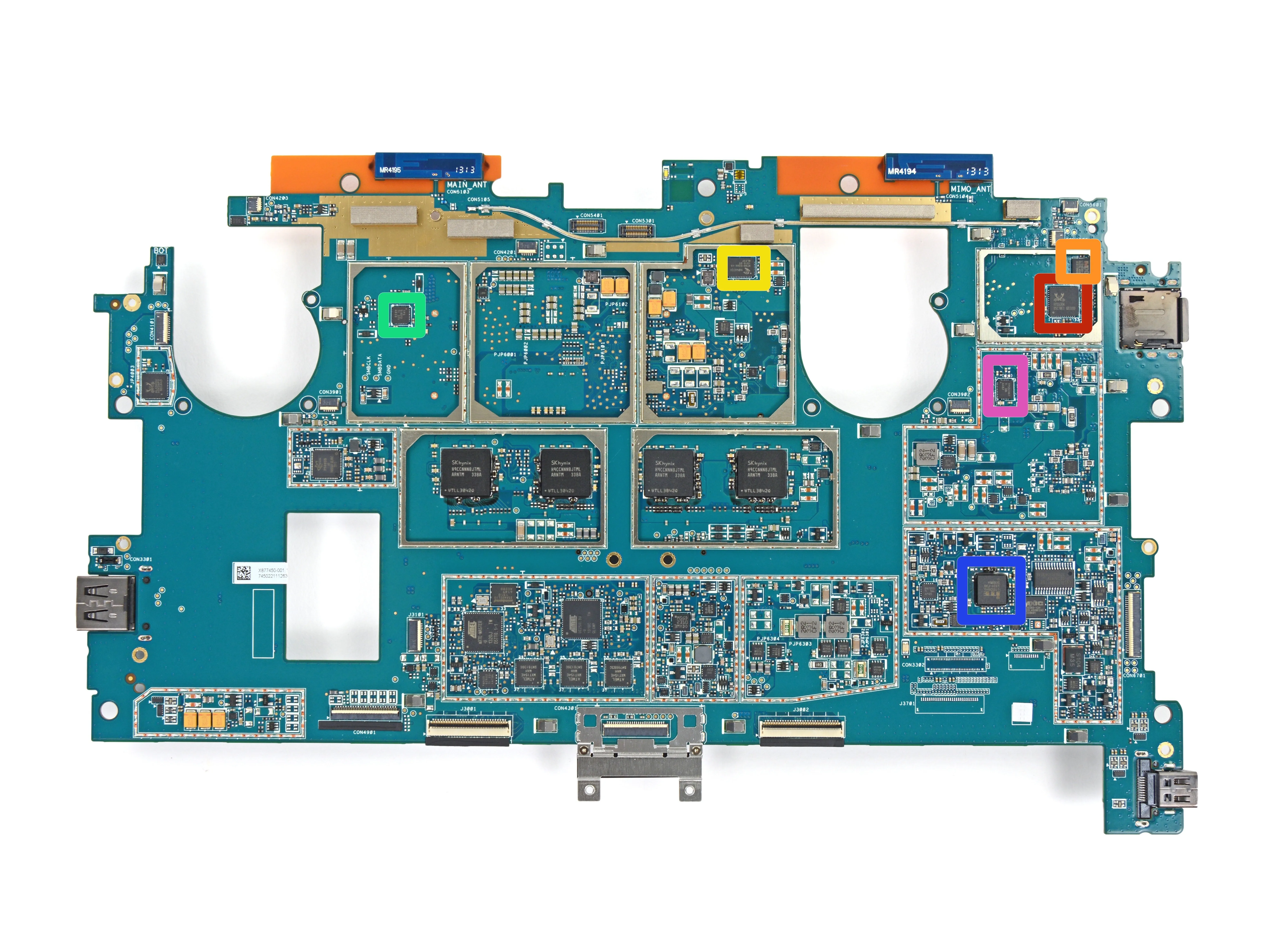 Разборка Microsoft Surface Pro 2: шаг 8, изображение 1 из 1