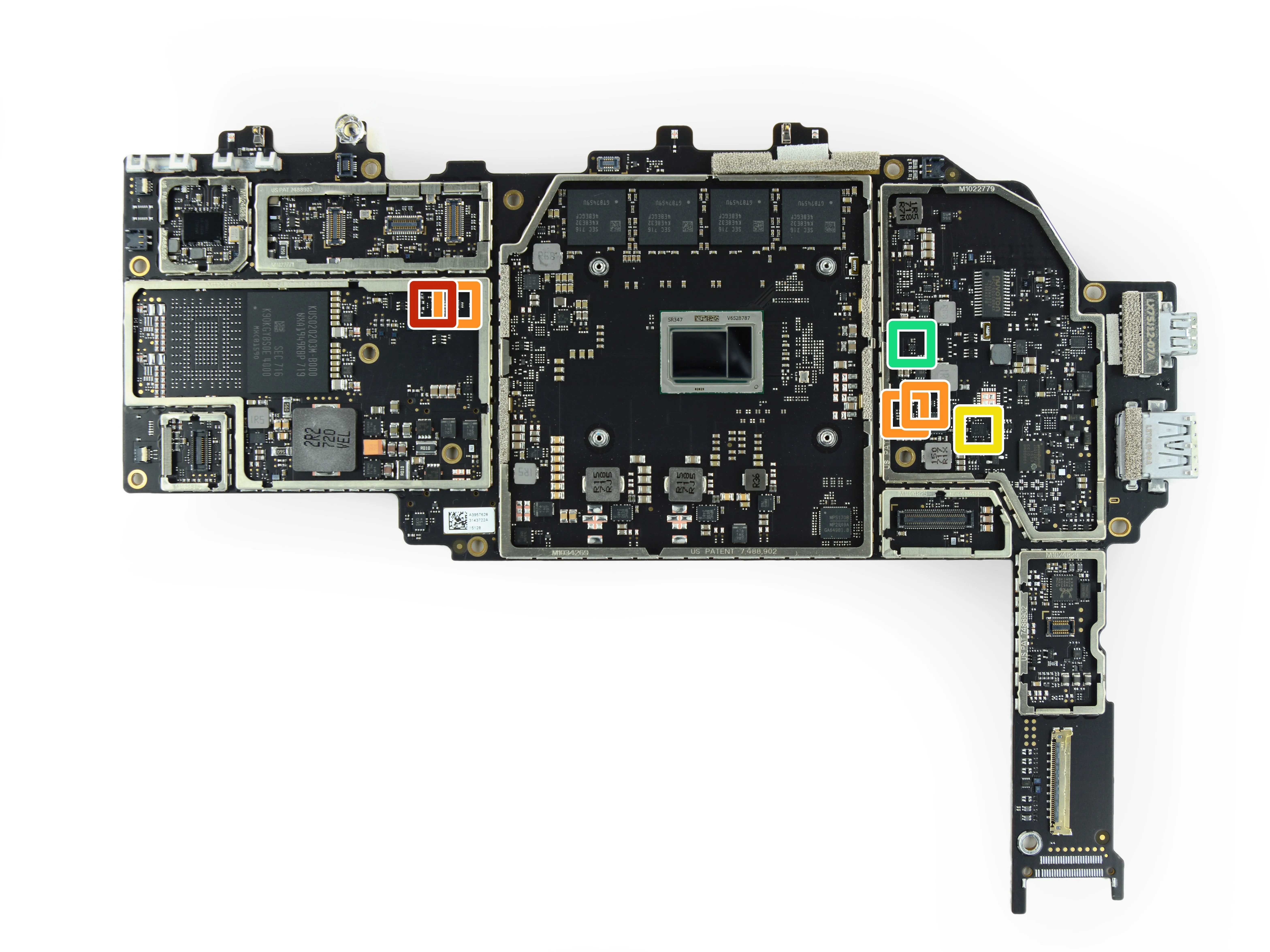 Microsoft Surface Pro 5 Teardown: шаг 10, изображение 1 из 2