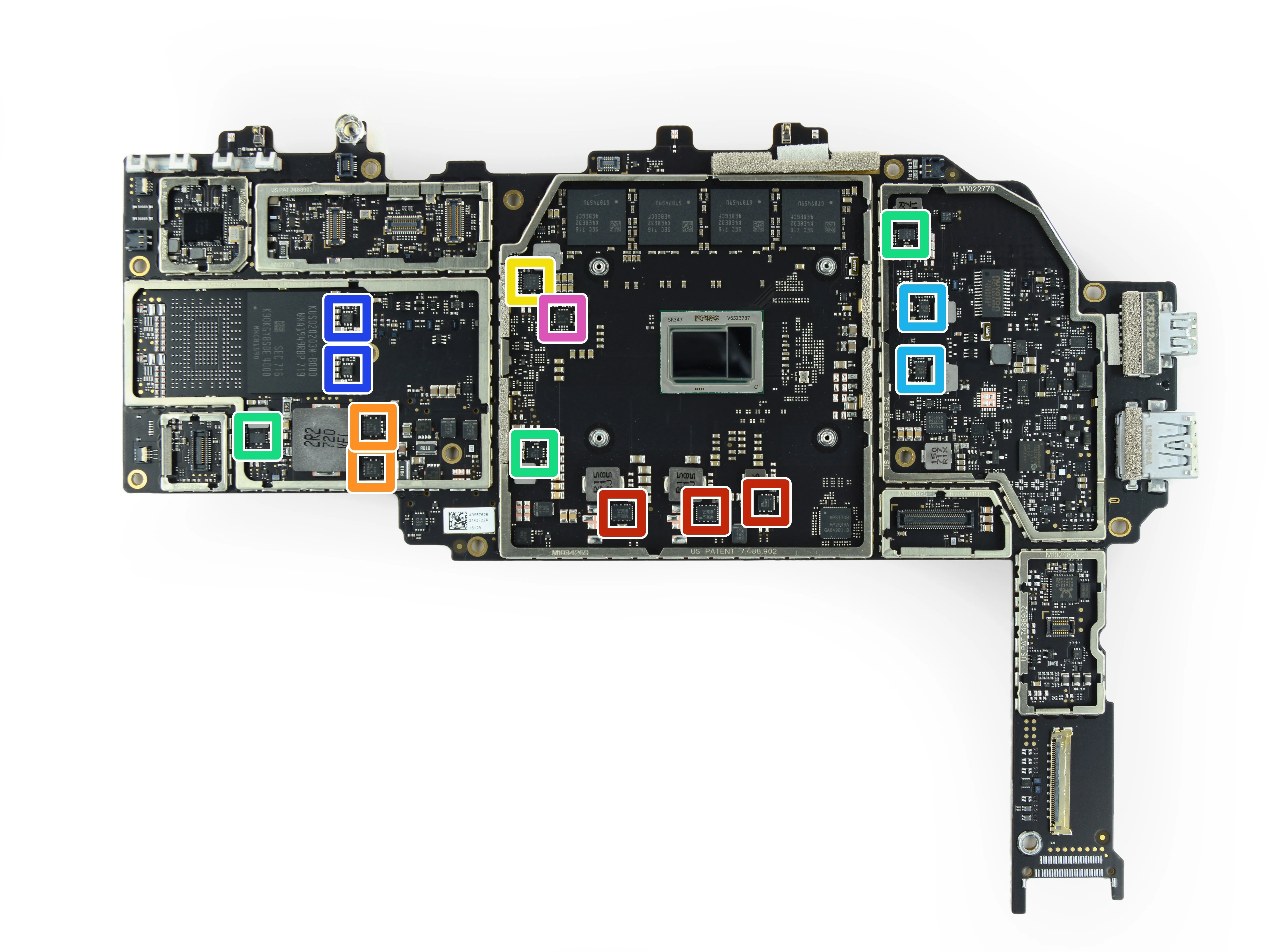 Microsoft Surface Pro 5 Teardown: шаг 8, изображение 1 из 2