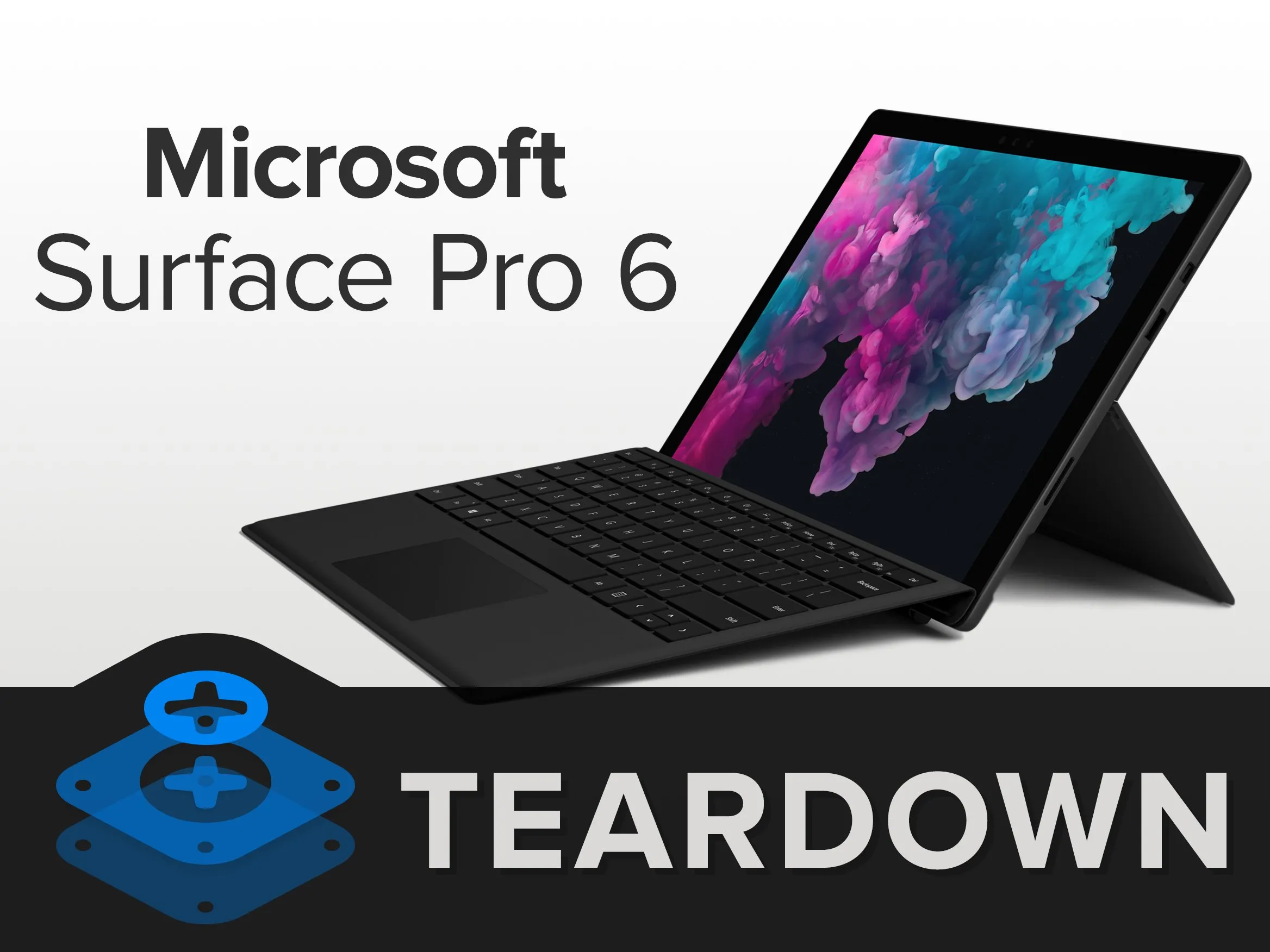 Microsoft Surface Pro 6 Teardown, Microsoft Surface Pro 6 Teardown: шаг 1, изображение 1 из 2