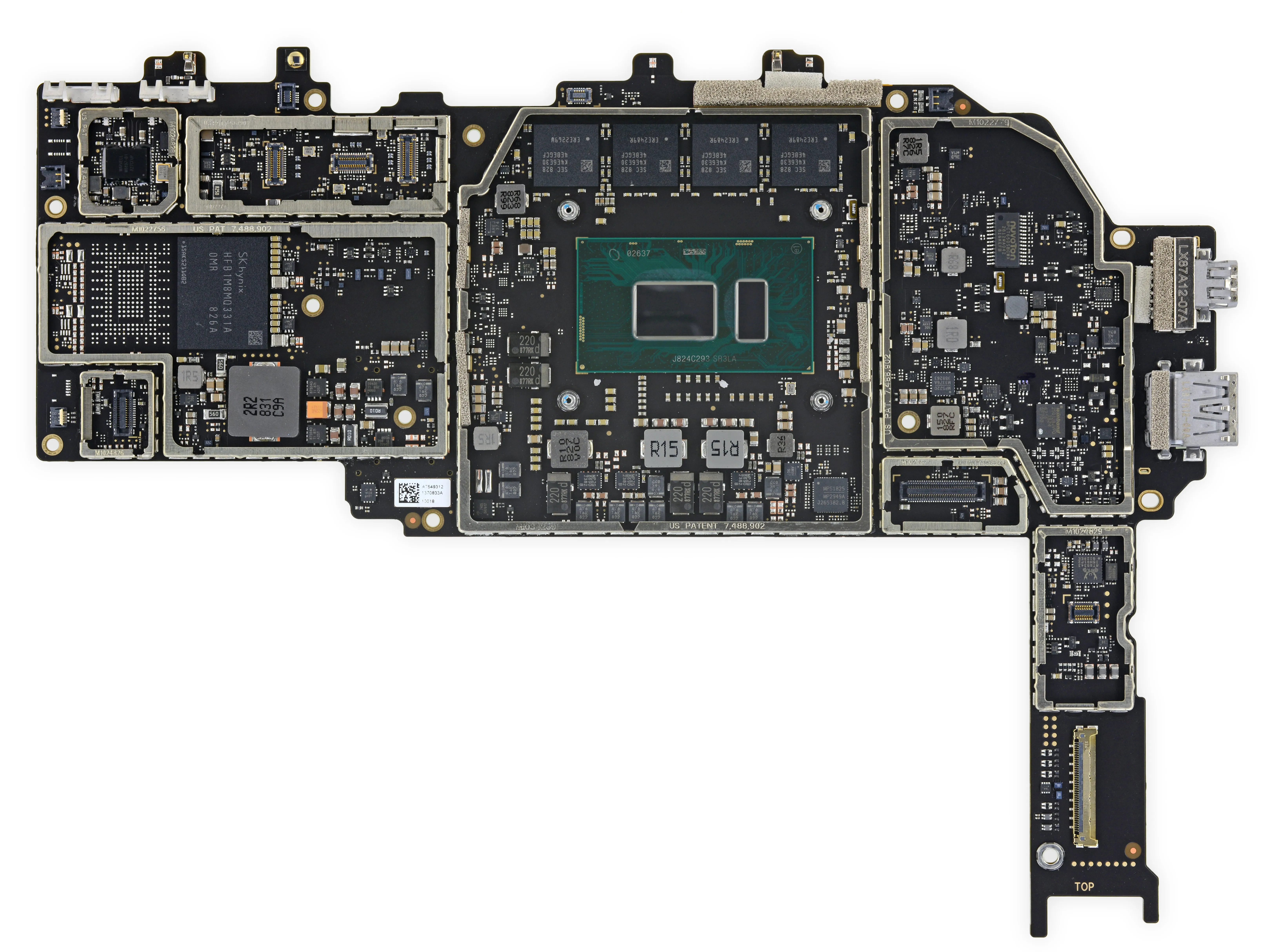 Microsoft Surface Pro 6 Teardown: шаг 7, изображение 2 из 2