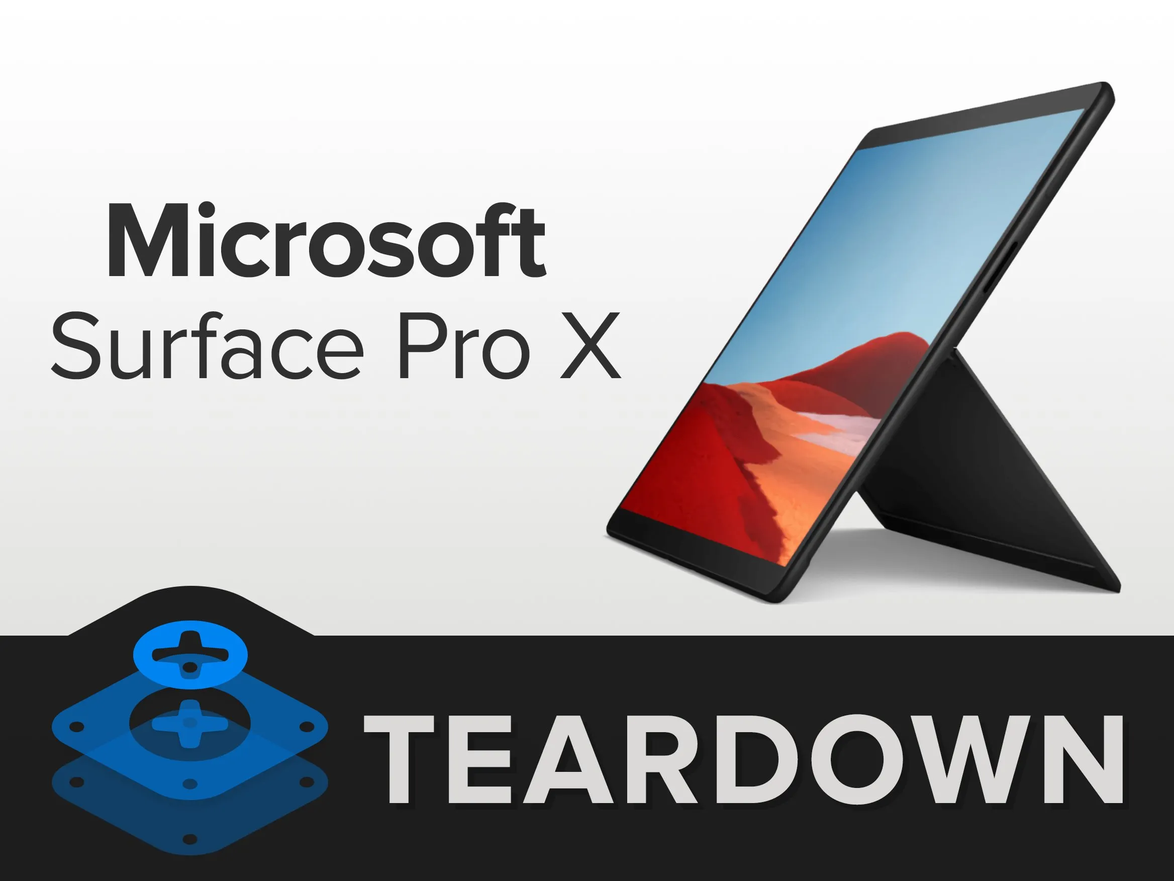 Microsoft Surface Pro X Teardown, Microsoft Surface Pro X Teardown: шаг 1, изображение 1 из 2