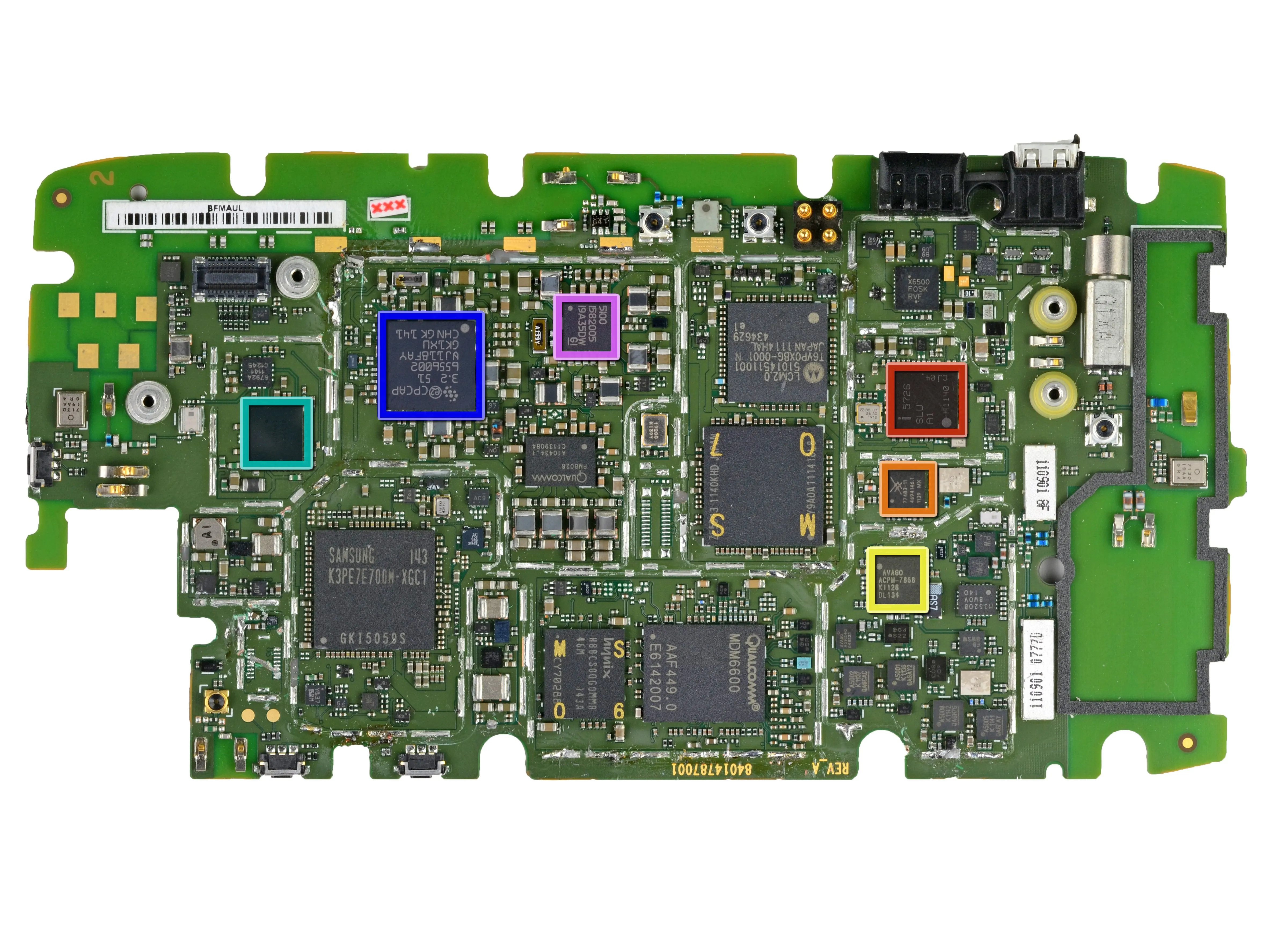 Motorola Droid 4 Teardown: шаг 15, изображение 1 из 2