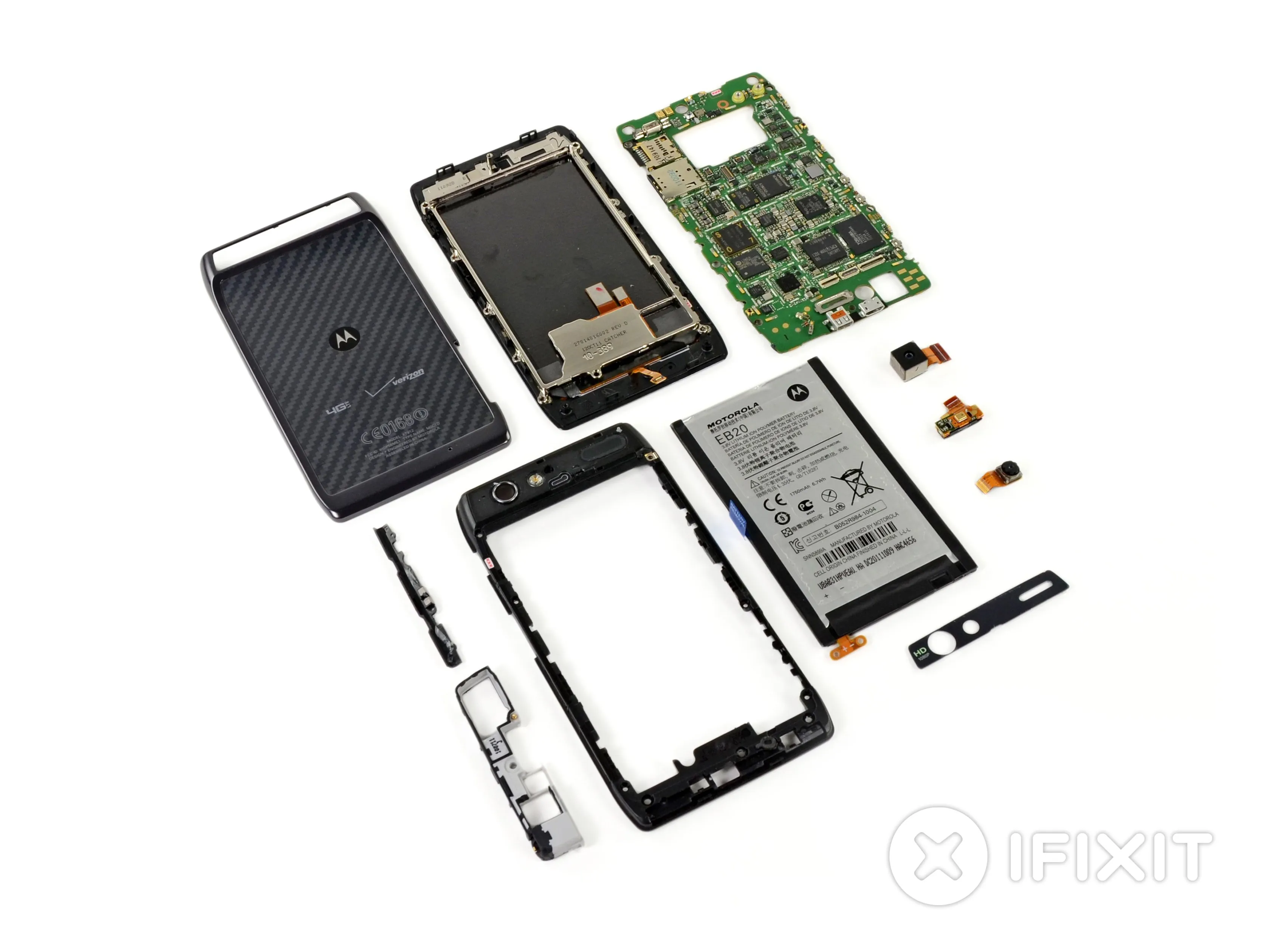 Motorola Droid RAZR Teardown: шаг 21, изображение 1 из 2