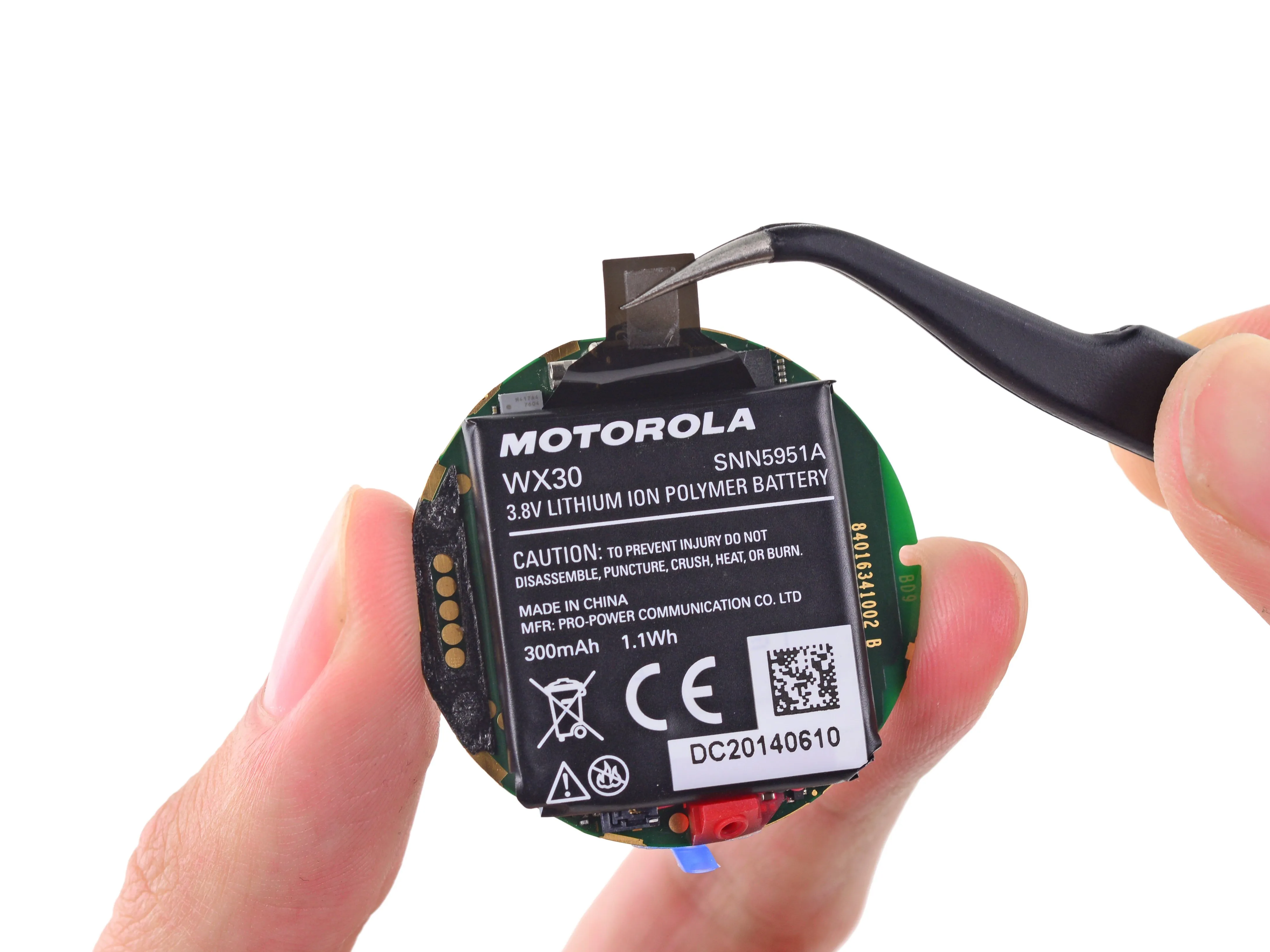 Motorola Moto 360 Teardown: шаг 10, изображение 1 из 2