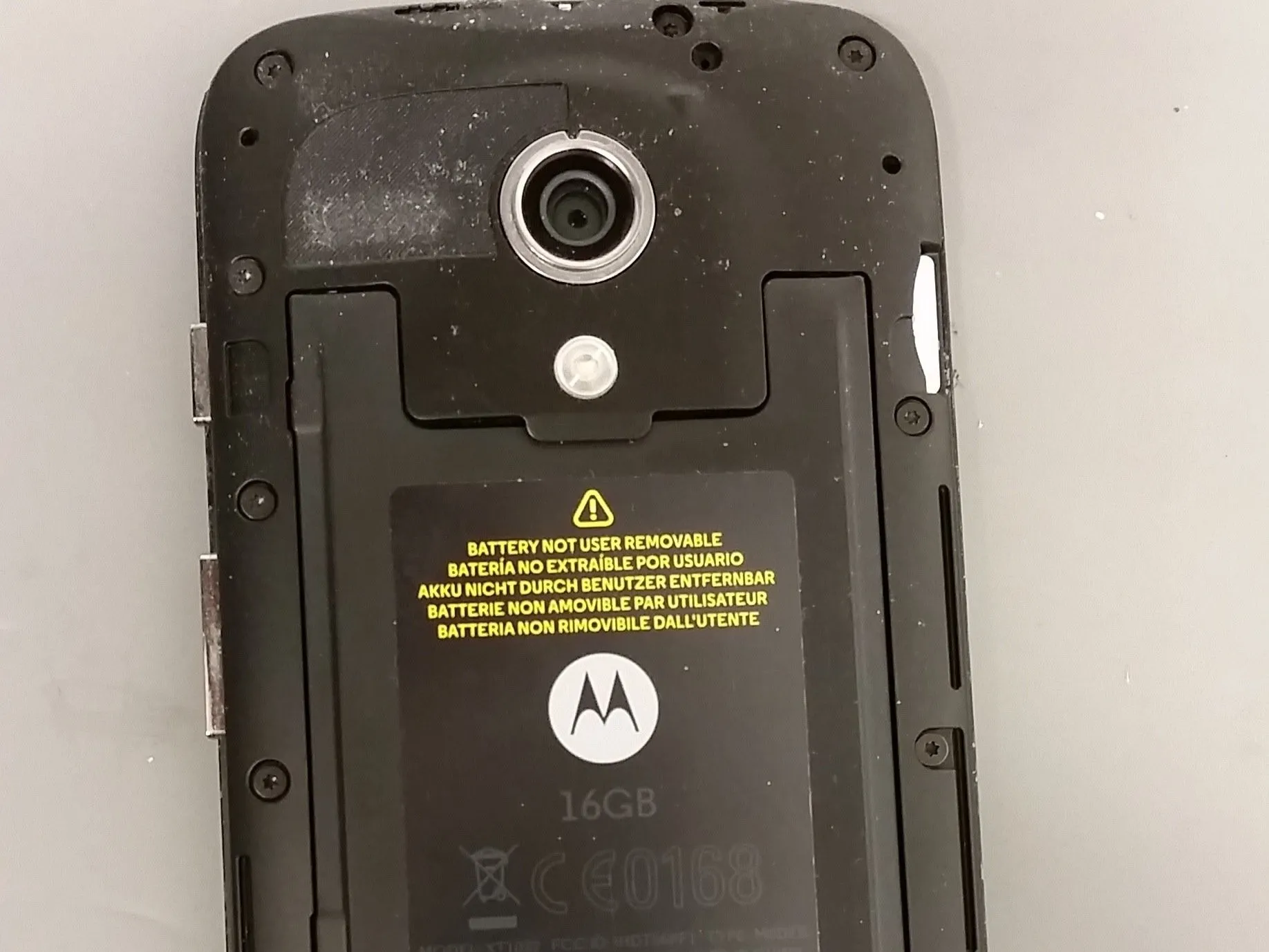 Разборка Motorola Moto G 1-го поколения