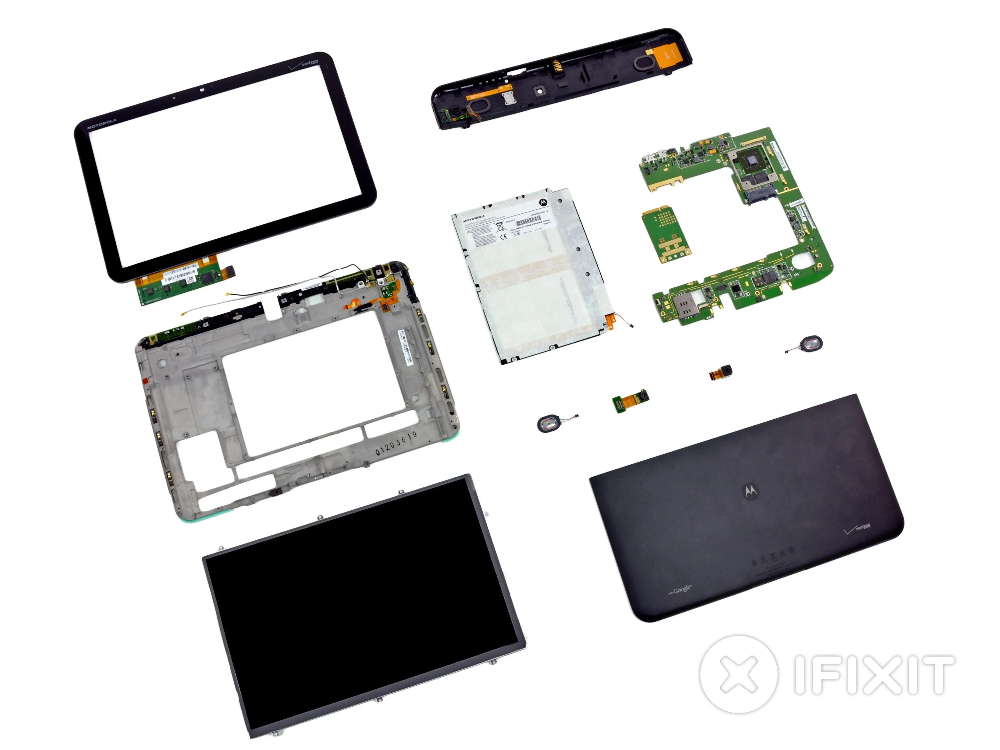 Разборка Motorola Xoom