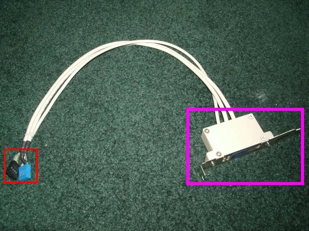 Разборка MSI Dual USB Port Bracket