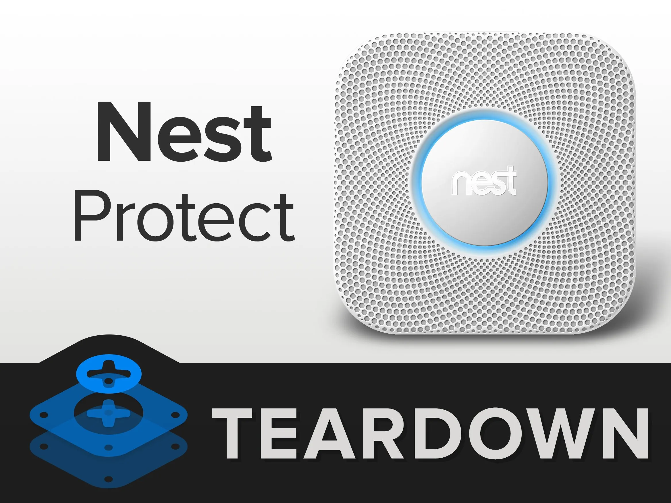 Разбор системы Nest Protect, разбор системы Nest Protect: шаг 1, изображение 1 из 2