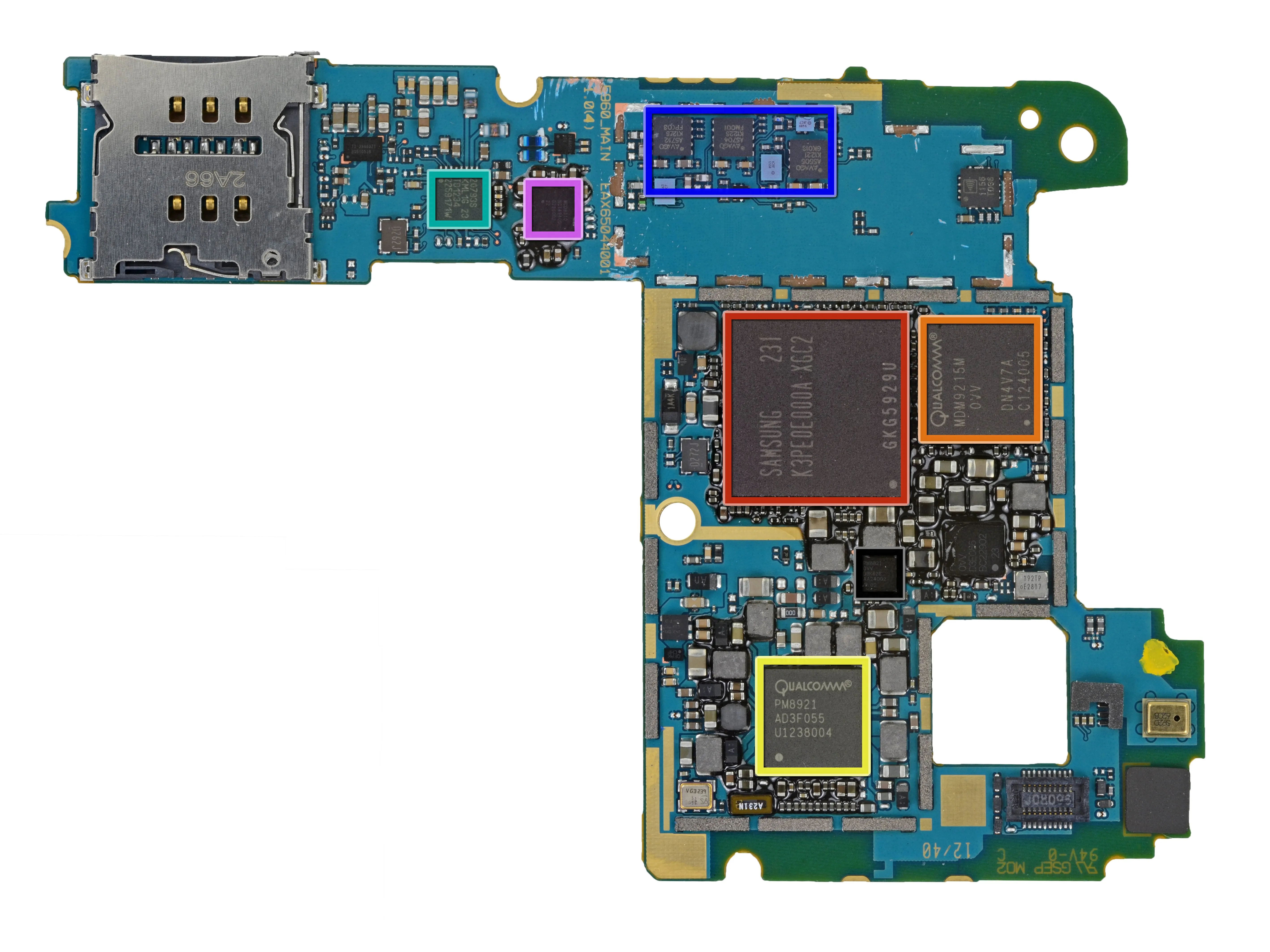 Разборка Nexus 4: шаг 18, изображение 1 из 1