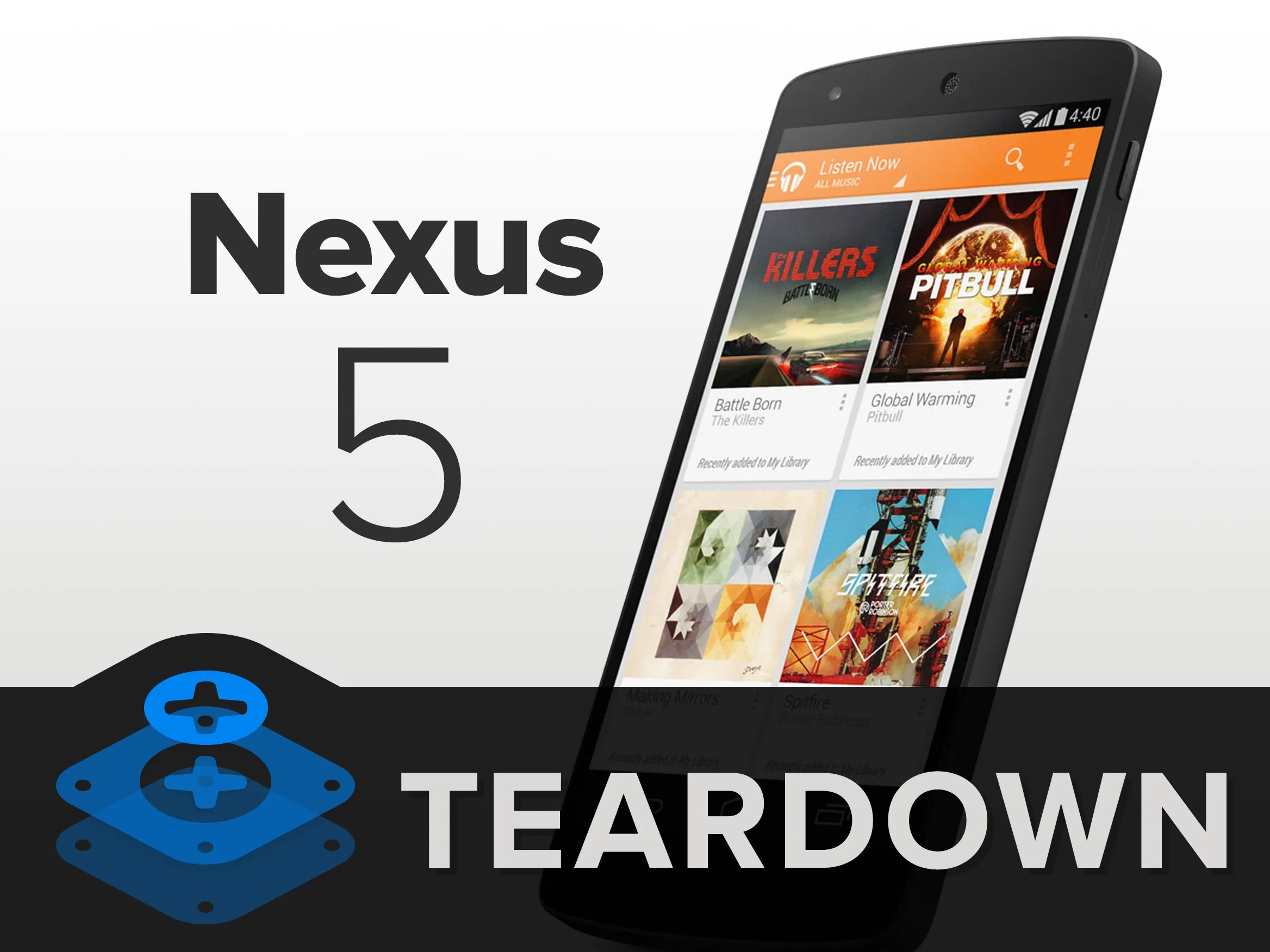 Разборка Nexus 5, разборка Nexus 5: шаг 1, изображение 1 из 3