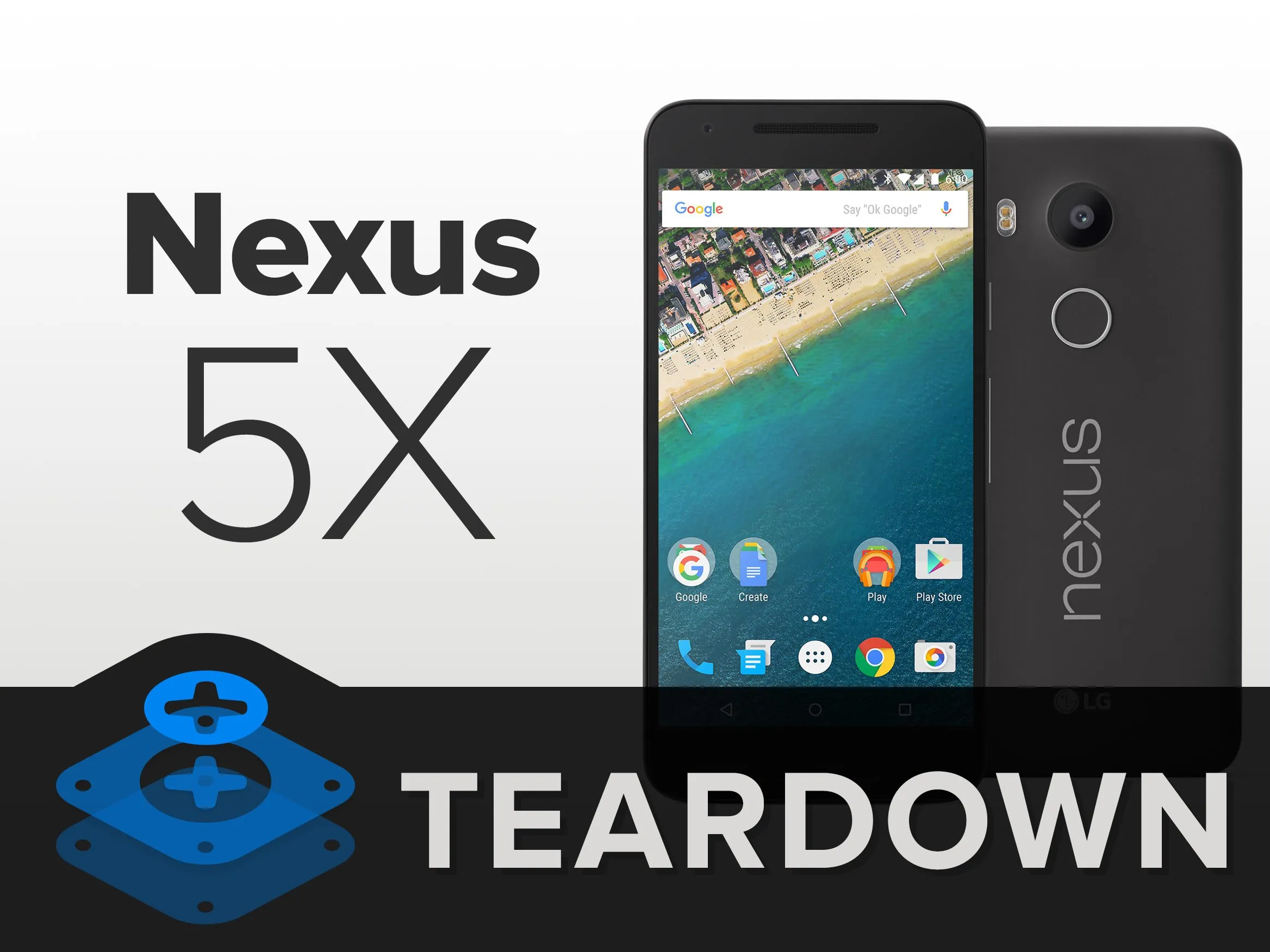 Разборка Nexus 5X, разборка Nexus 5X: шаг 1, изображение 1 из 3