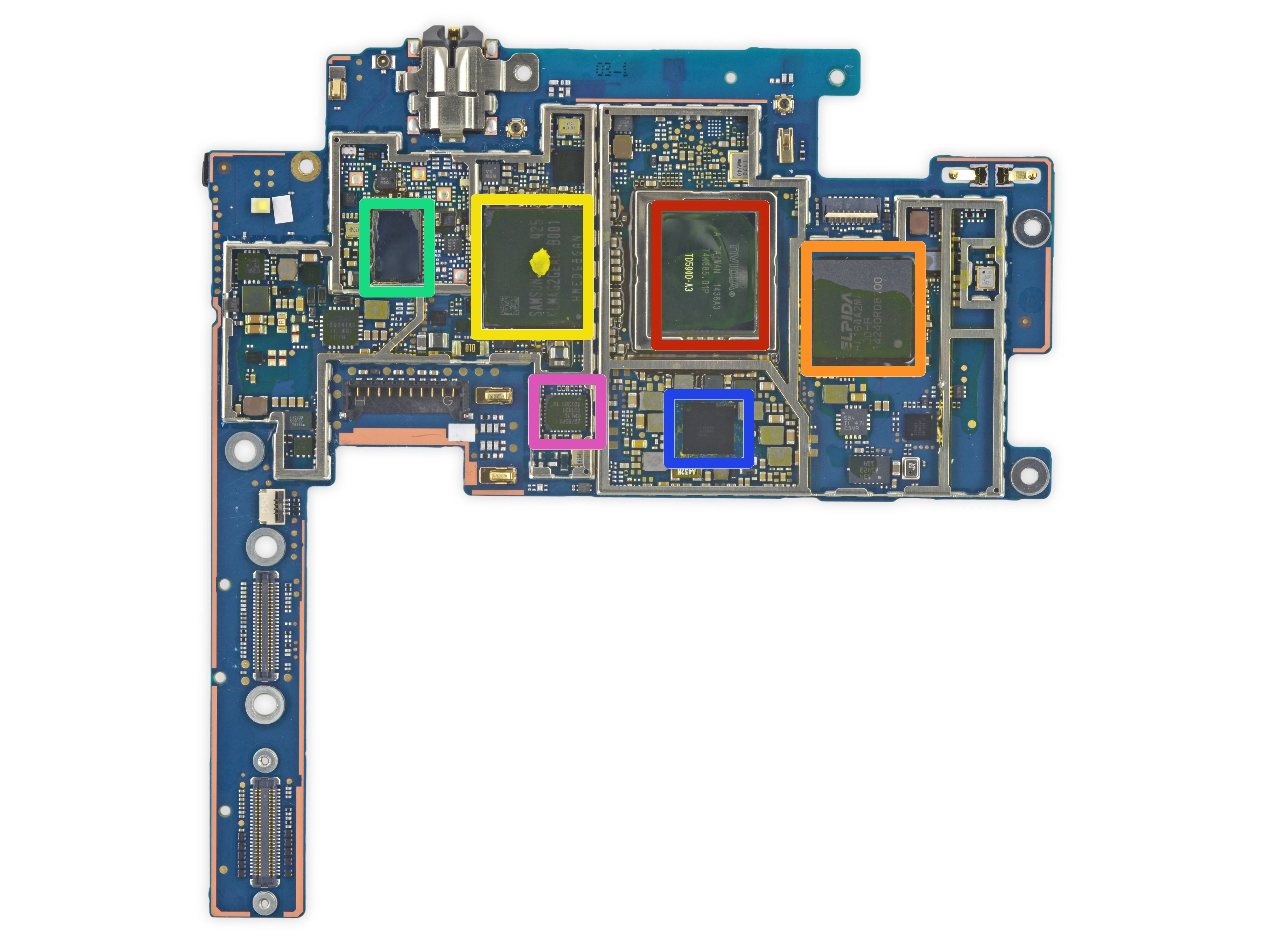 Разборка Nexus 9: шаг 11, изображение 1 из 2