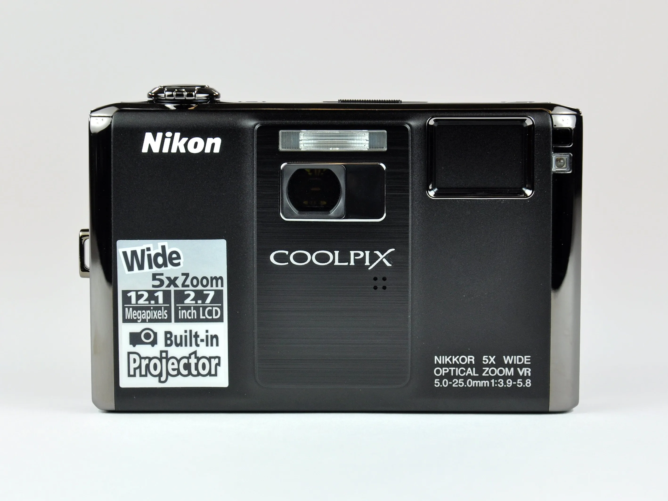 Разборка Nikon Coolpix S1000pj: шаг 5, изображение 1 из 3