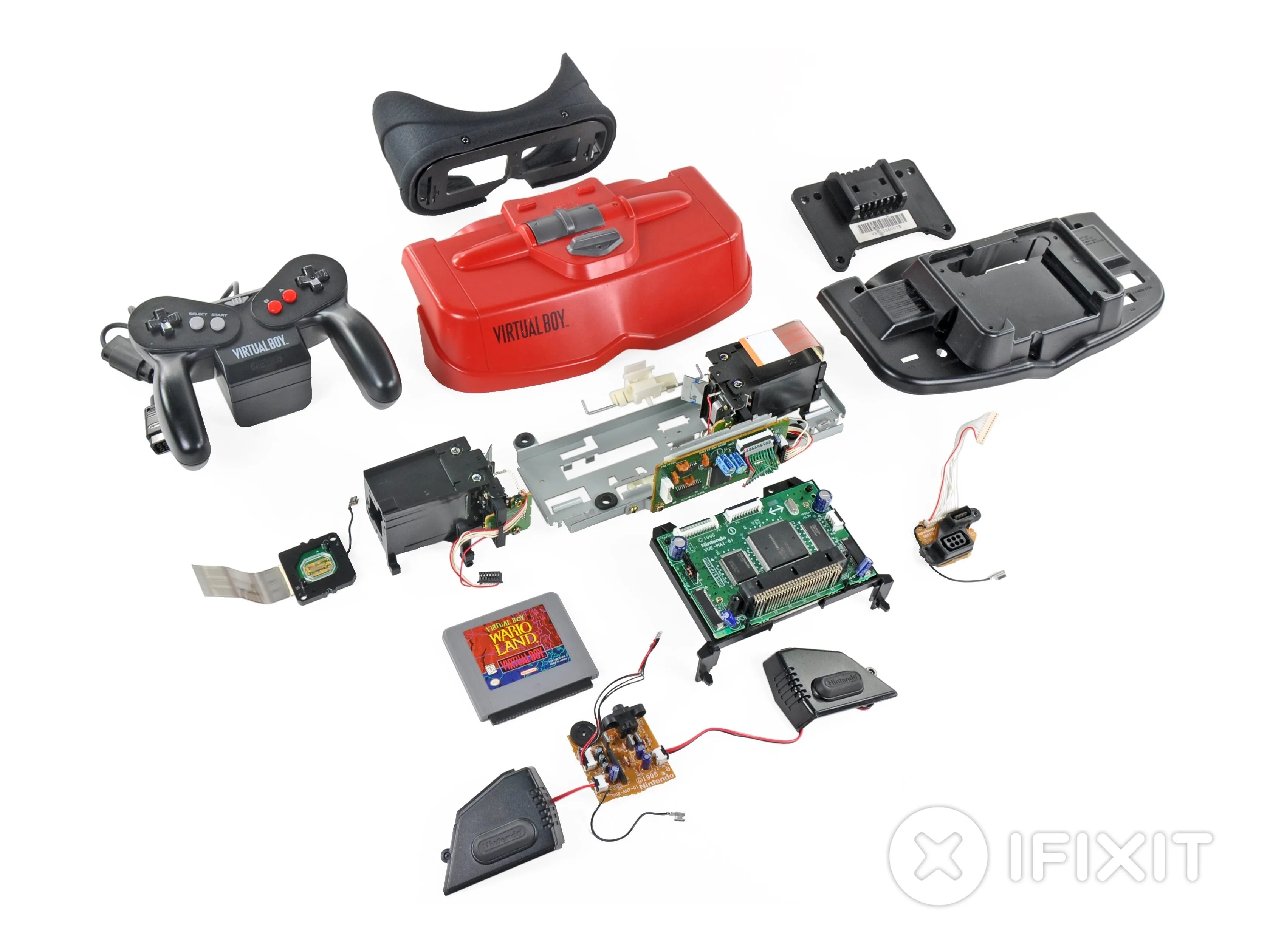 Разборка Nintendo Virtual Boy