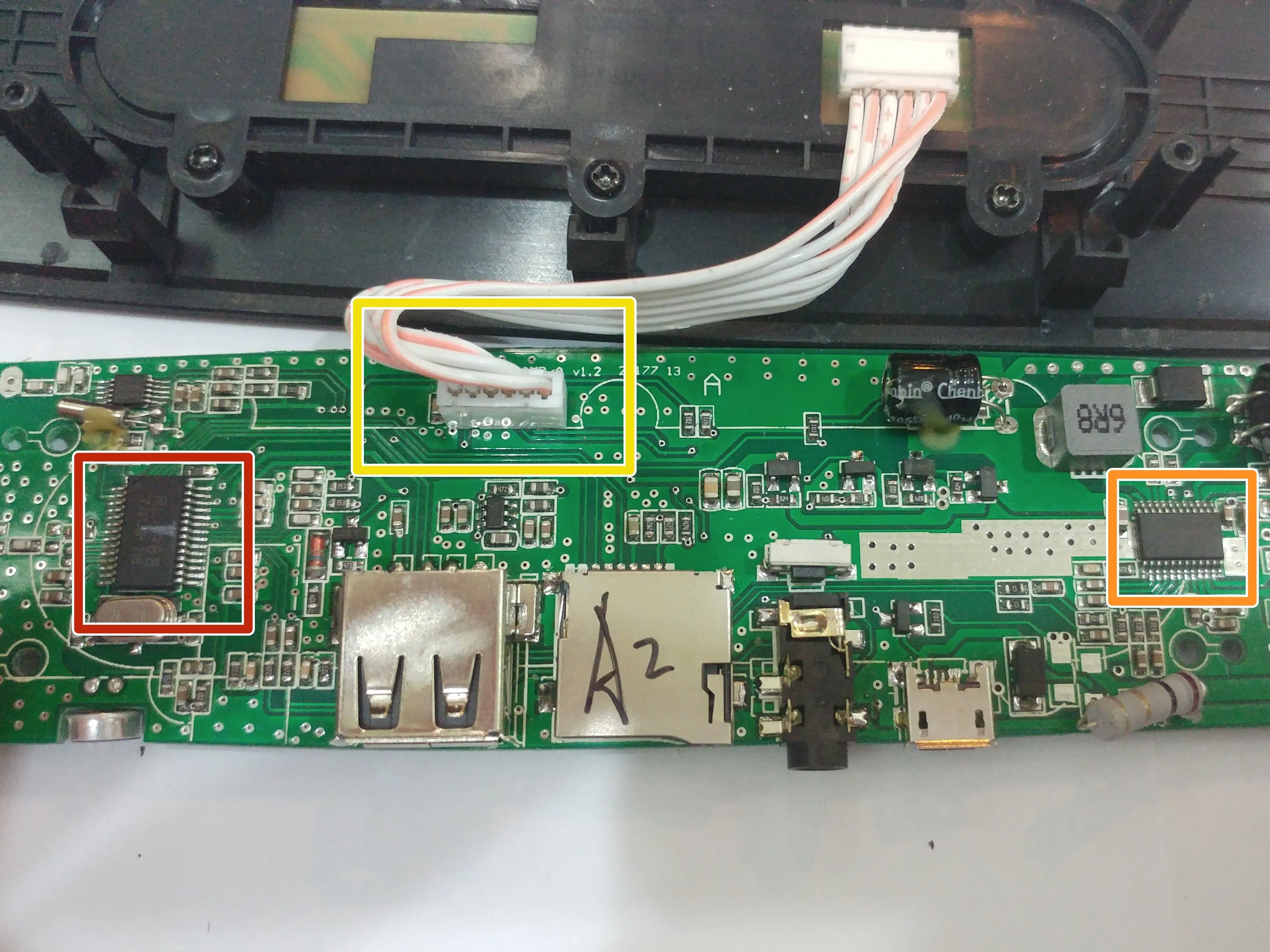 Noblecrown A8 Teardown: шаг 5, изображение 2 из 3