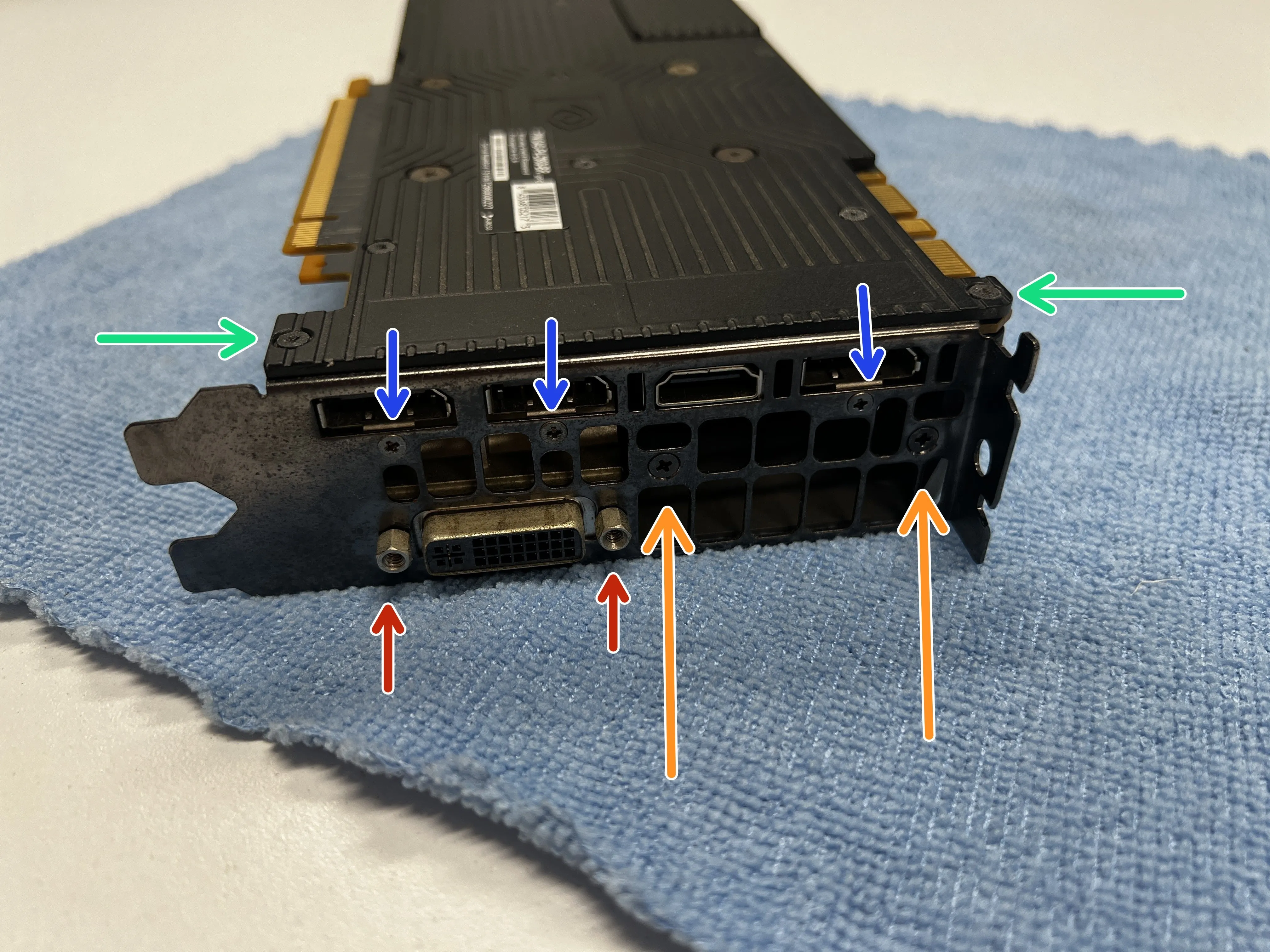 NVIDIA GTX 980 Founder's Edition Teardown, Remove the IO Shield: step 2, image 1 of 1