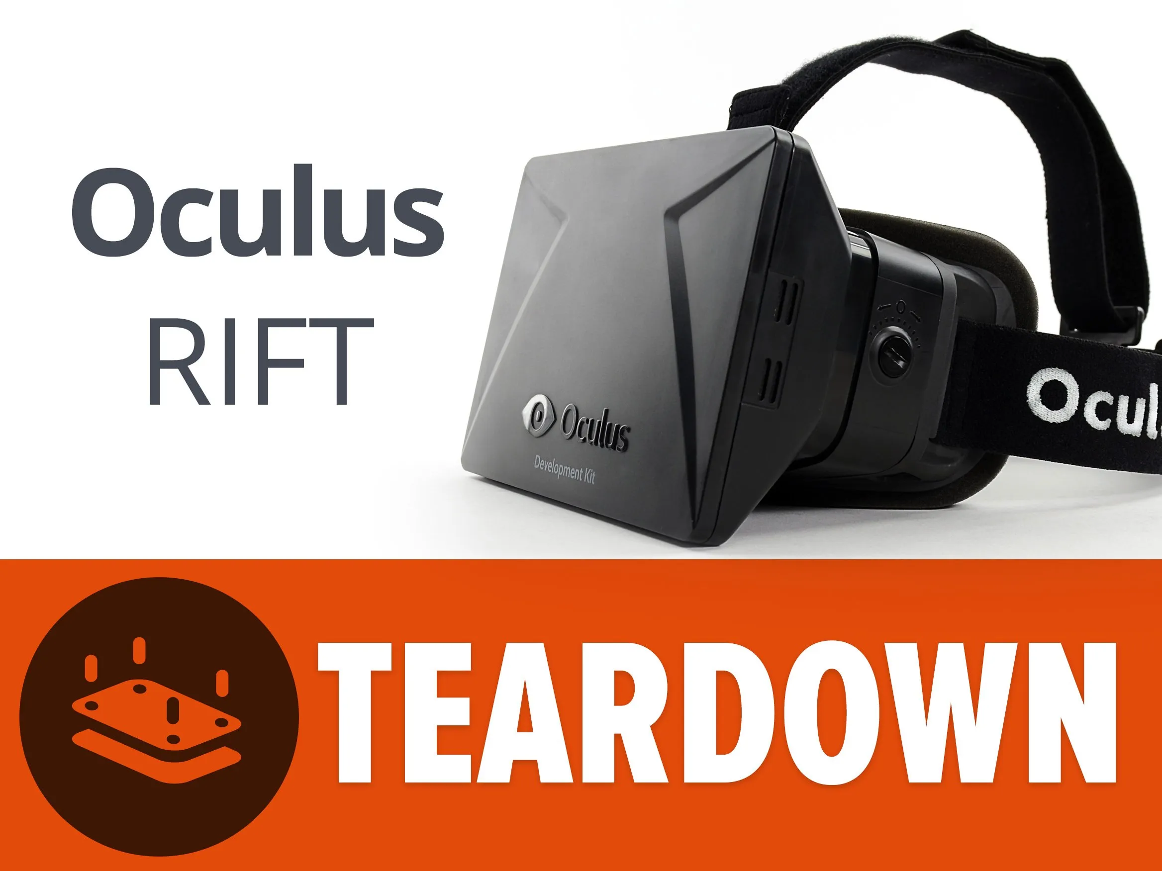 Разборка Oculus Rift DK1, разборка Oculus Rift DK1: шаг 1, изображение 1 из 2