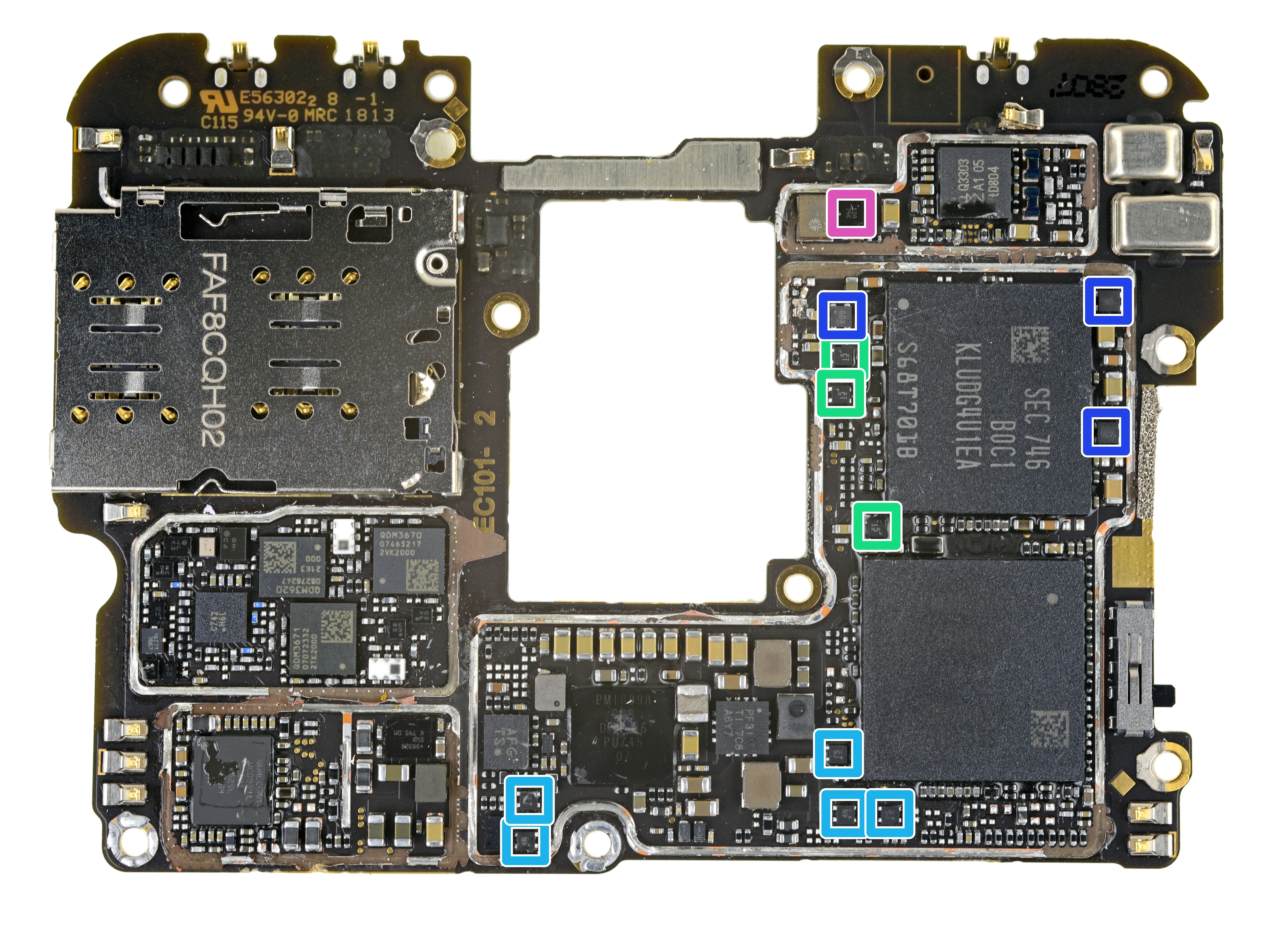 OnePlus 6 Teardown: шаг 10, изображение 1 из 2