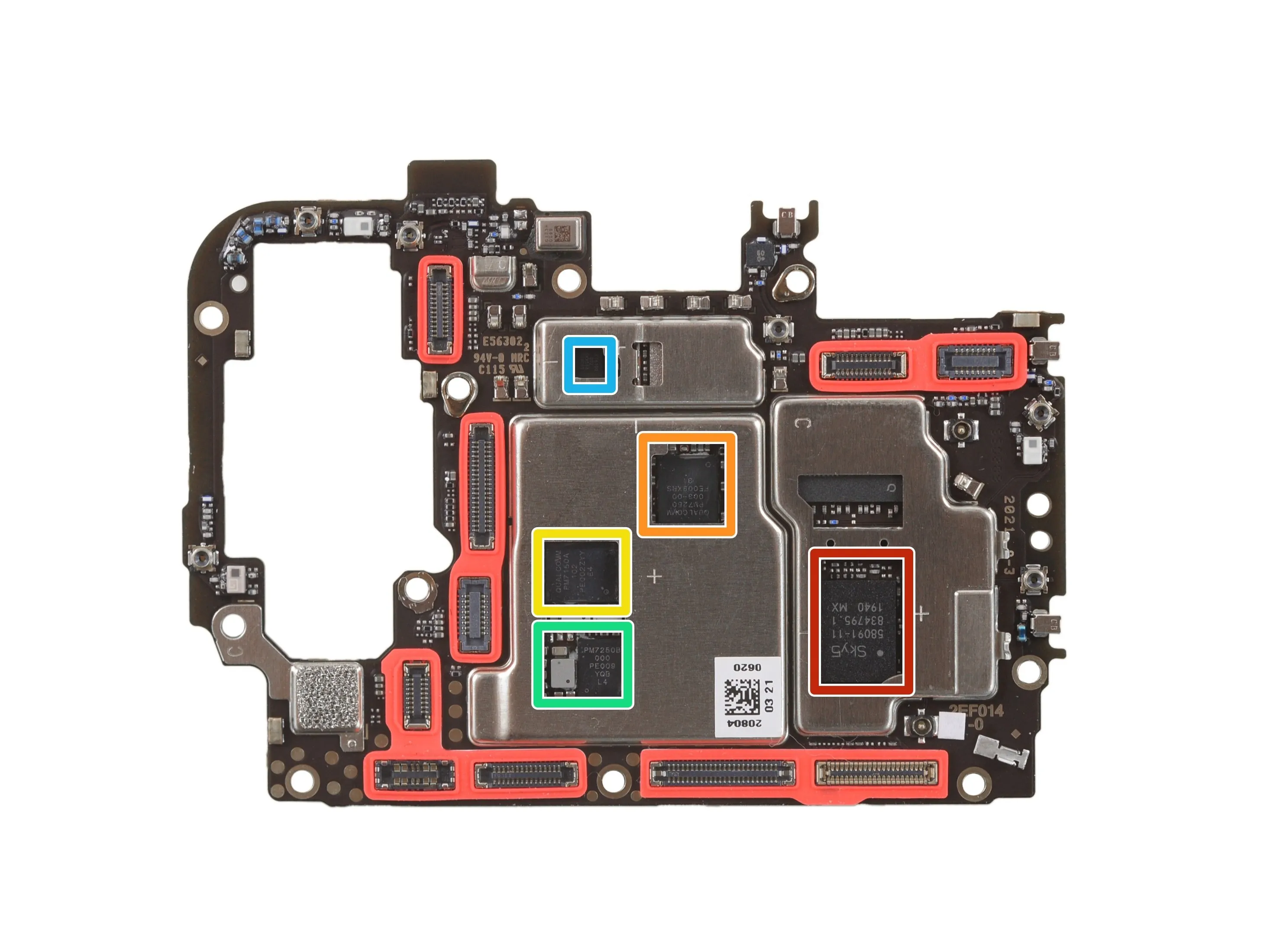 OnePlus Nord Teardown: шаг 8, изображение 2 из 2