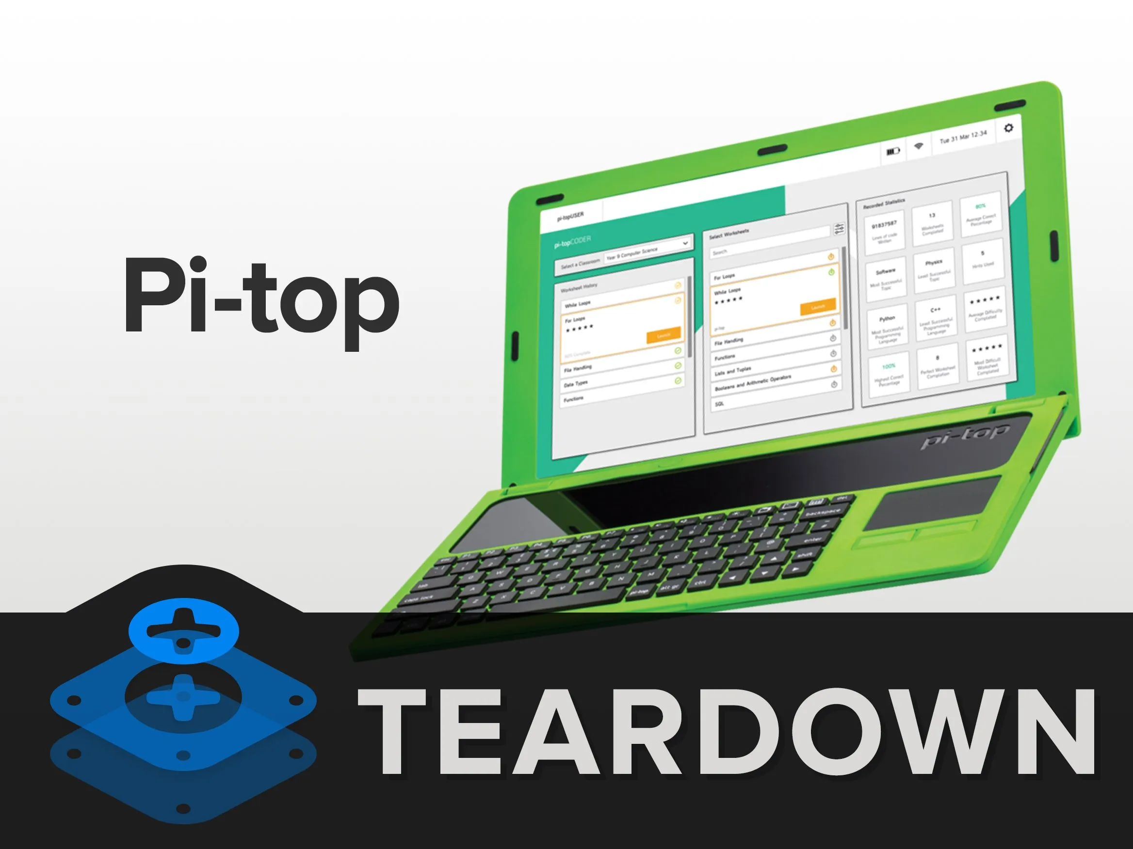 Pi-top Teardown, Pi-top Teardown: шаг 1, изображение 1 из 2