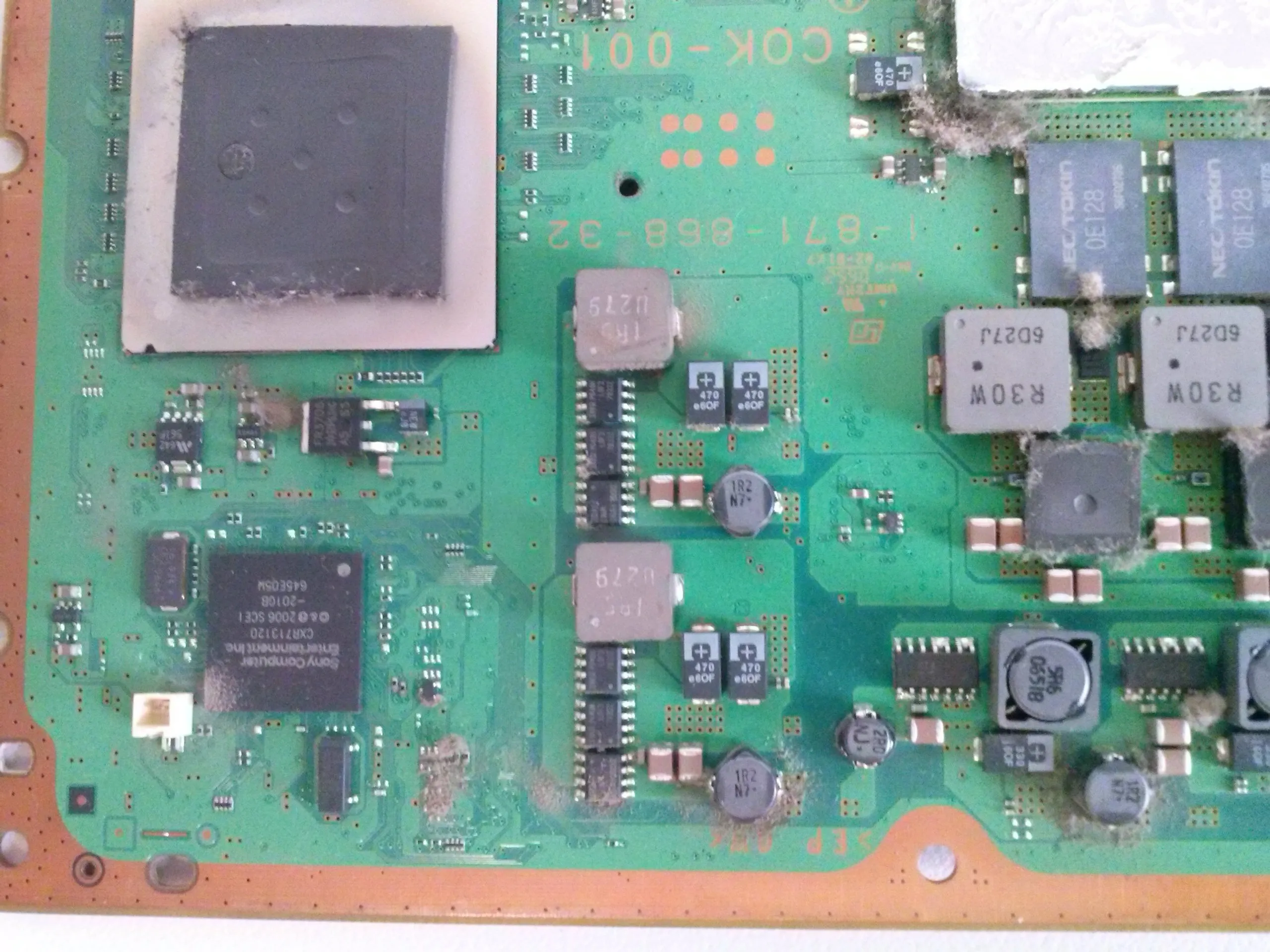 PlayStation 3 Fat 4 USB Teardown, материнская плата: шаг 13, изображение 2 из 3