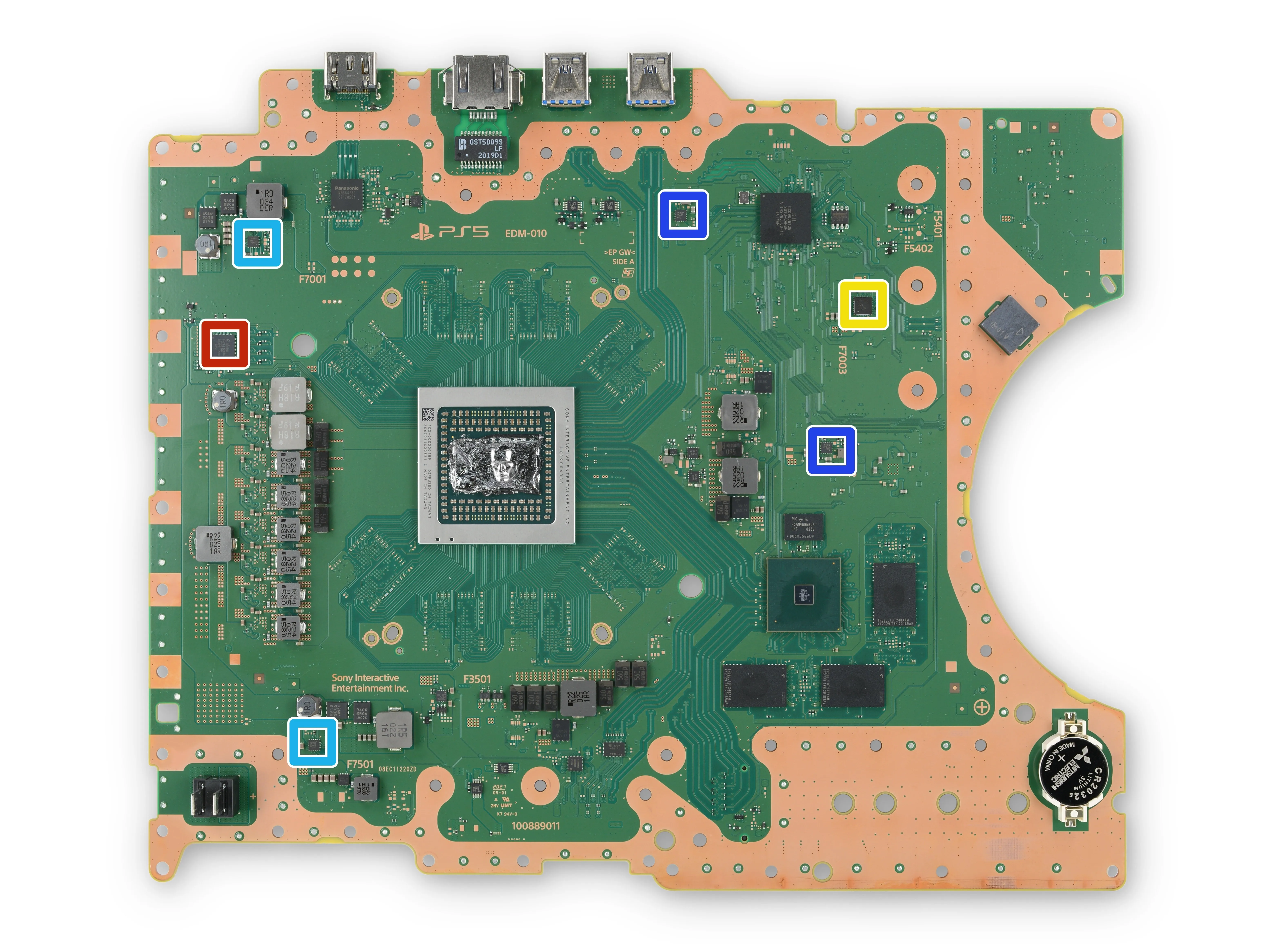 Разбор PlayStation 5: шаг 9, изображение 1 из 2