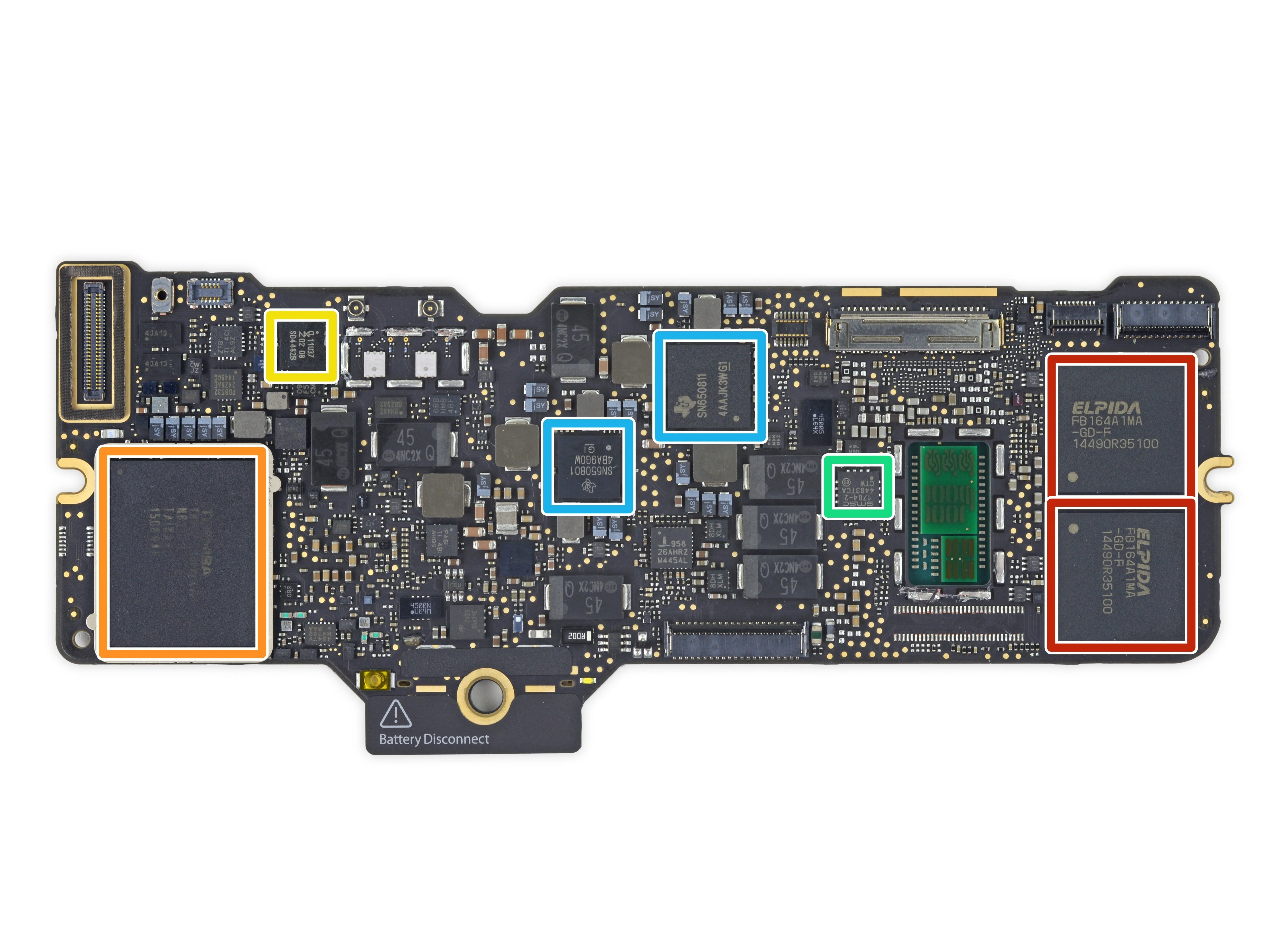 Разборка Retina MacBook 2015: шаг 12, изображение 1 из 1