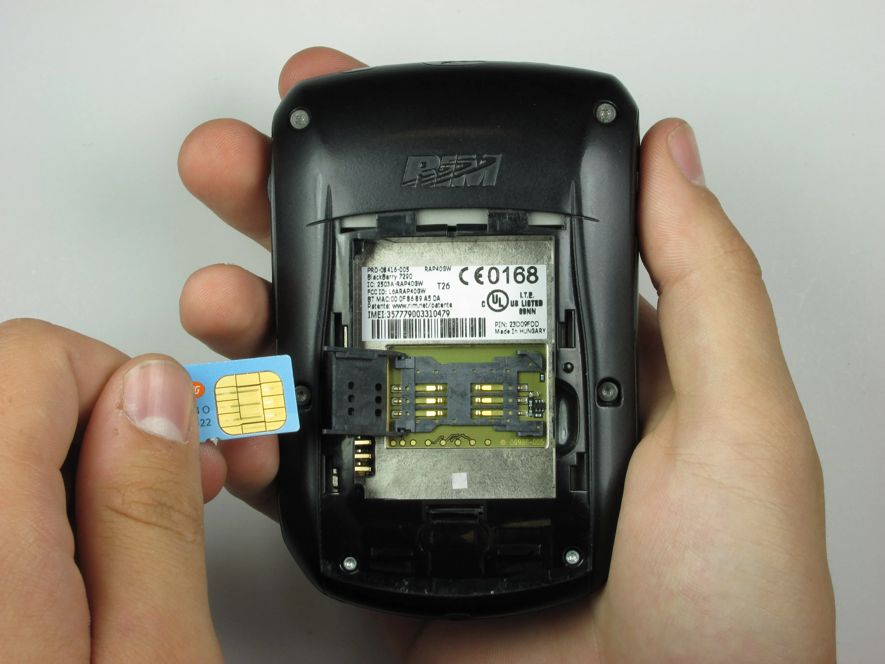 RIM Blackberry 7290 Teardown: шаг 4, изображение 2 из 2