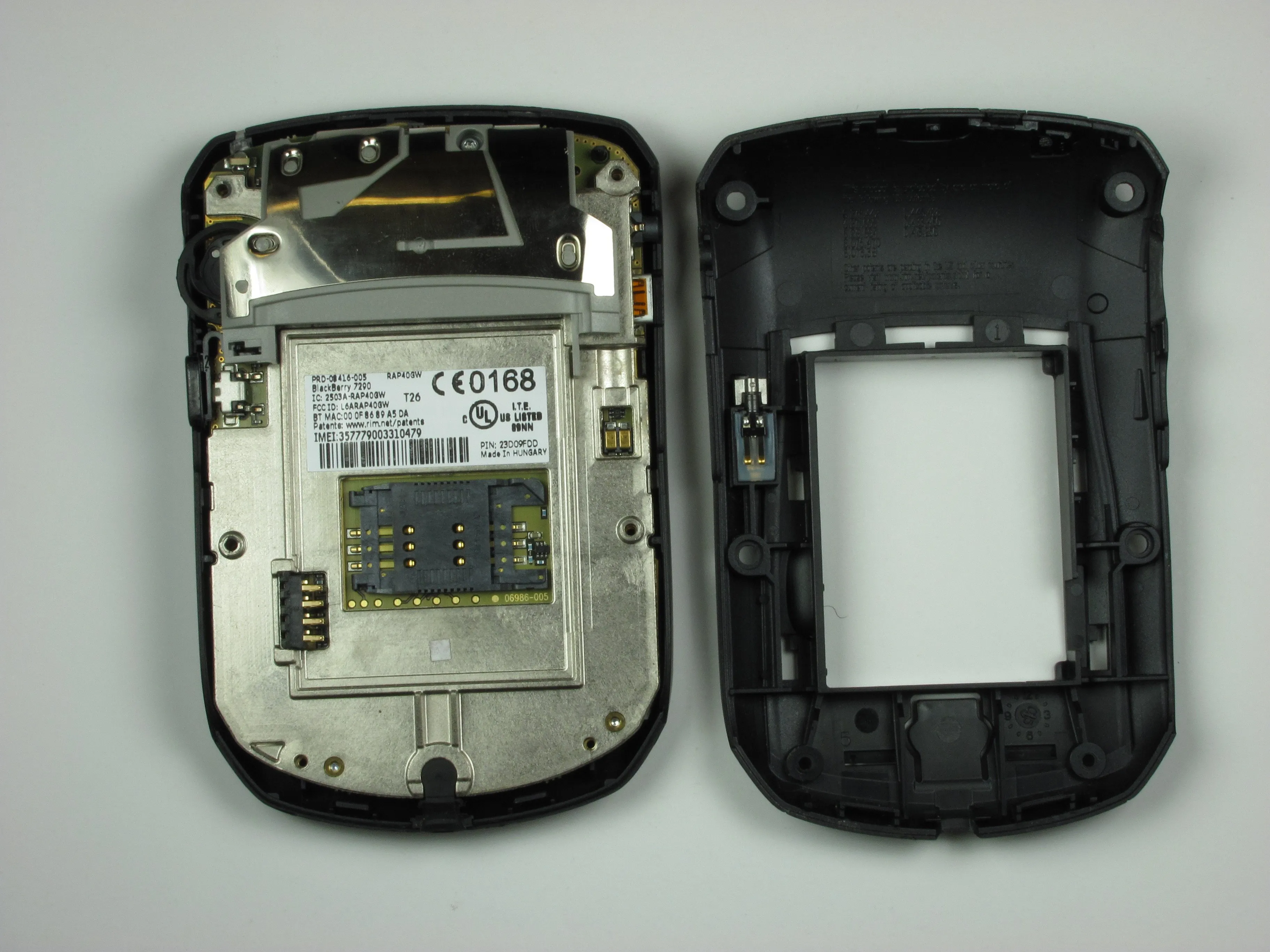 RIM Blackberry 7290 Teardown: шаг 8, изображение 3 из 3