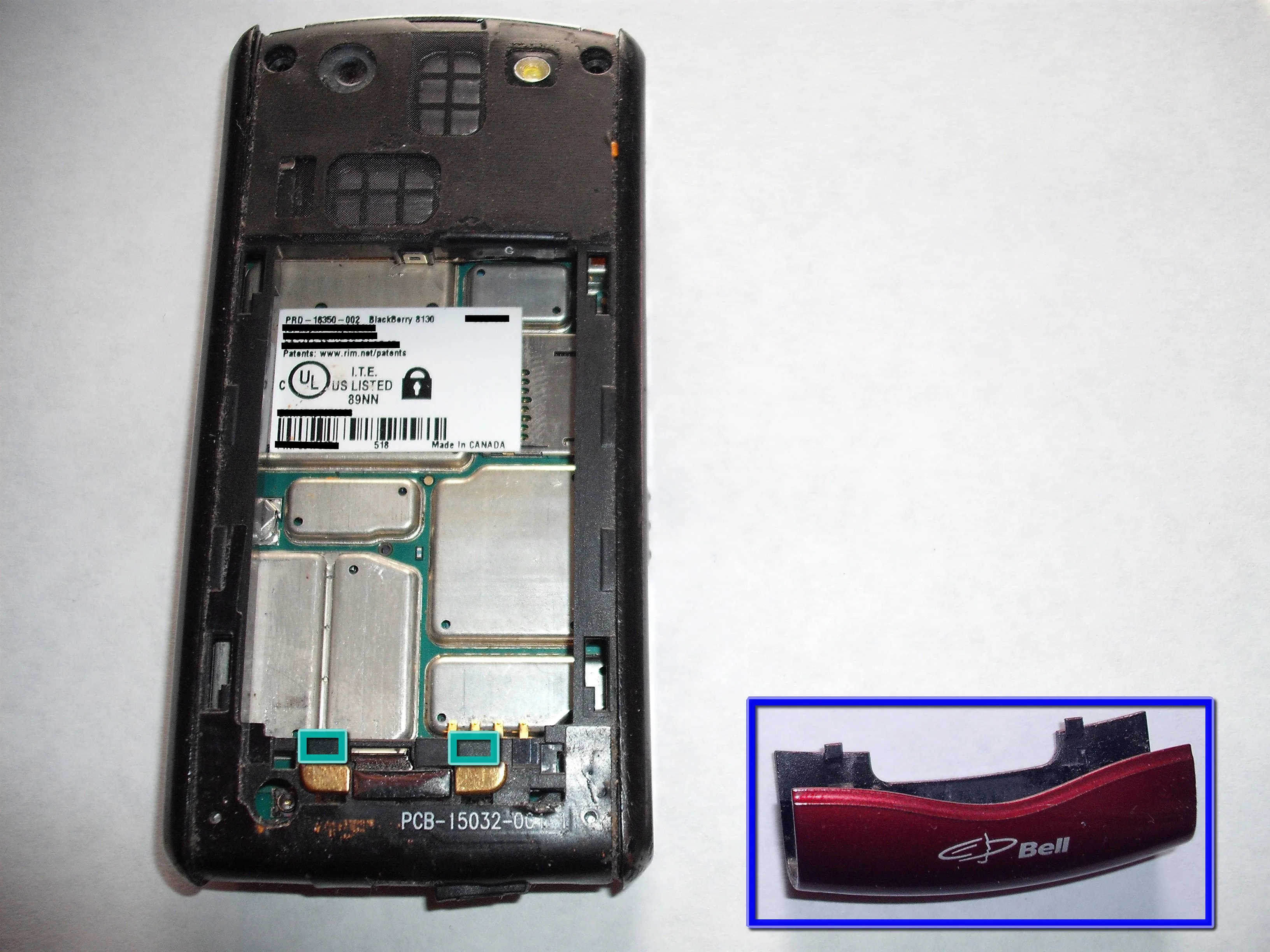 RIM Blackberry Pearl 8130 Teardown: шаг 6, изображение 3 из 3