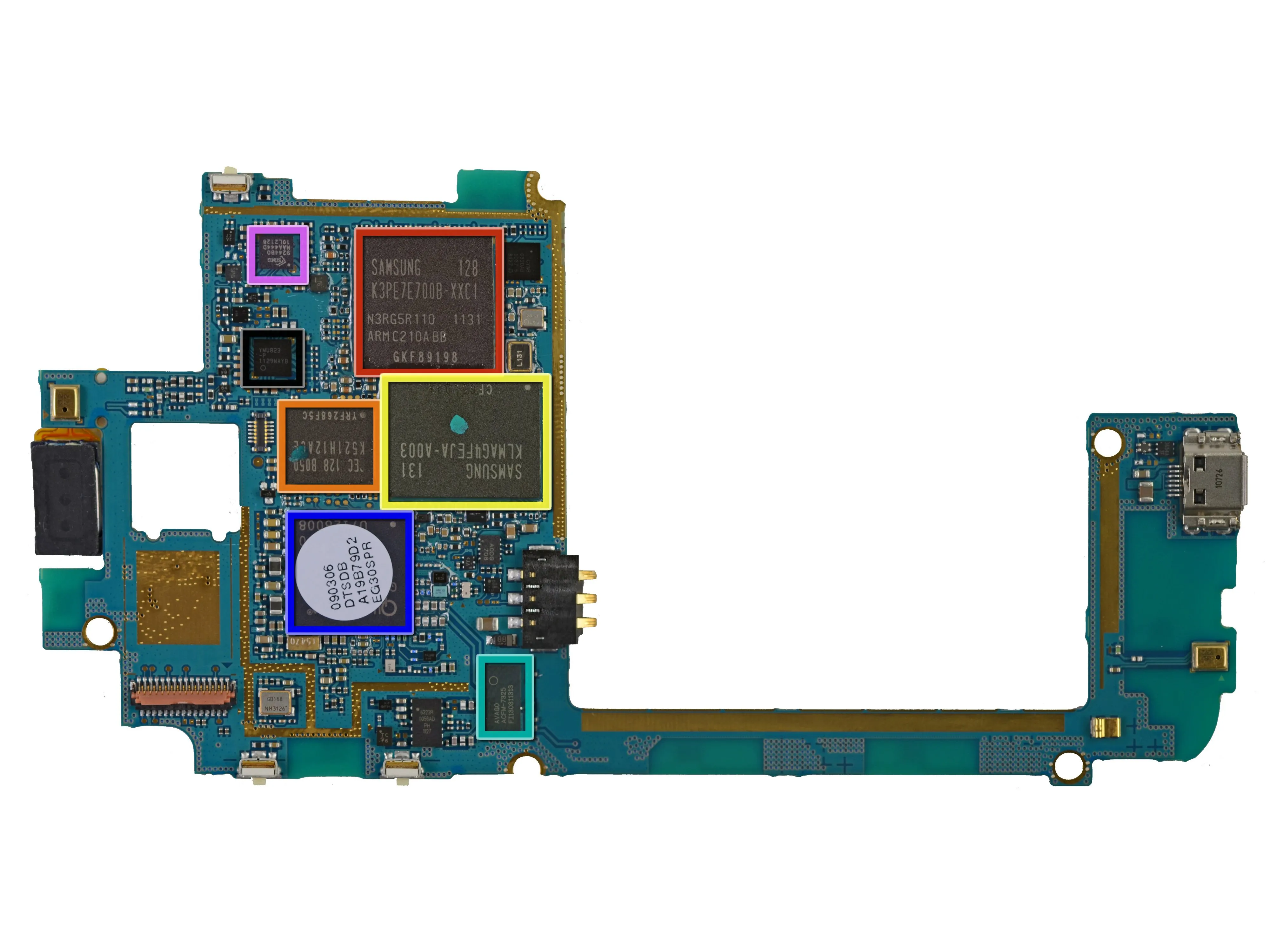 Samsung Epic 4G Touch Teardown: шаг 12, изображение 1 из 1