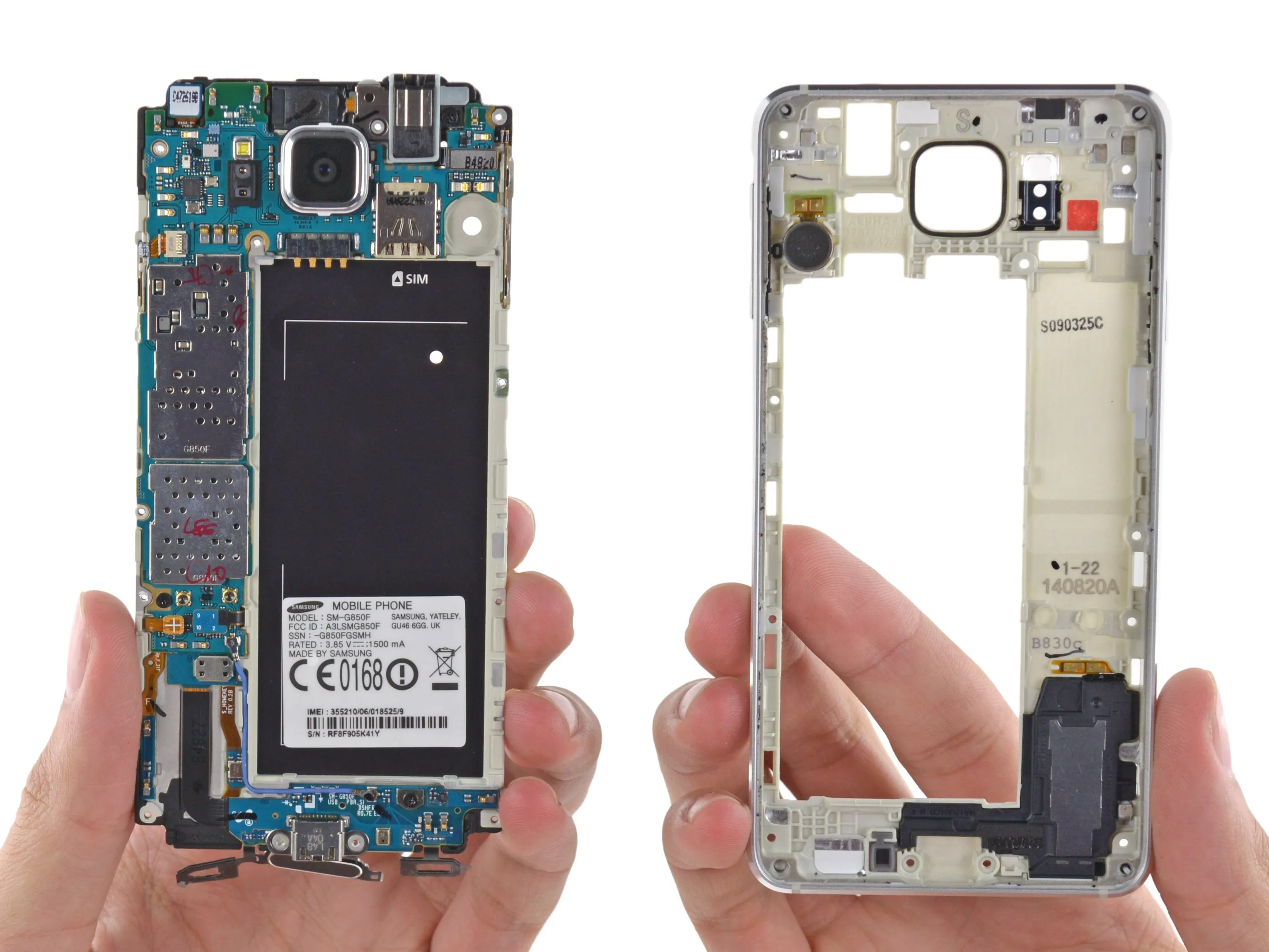 Samsung Galaxy Alpha Teardown: шаг 11, изображение 3 из 3