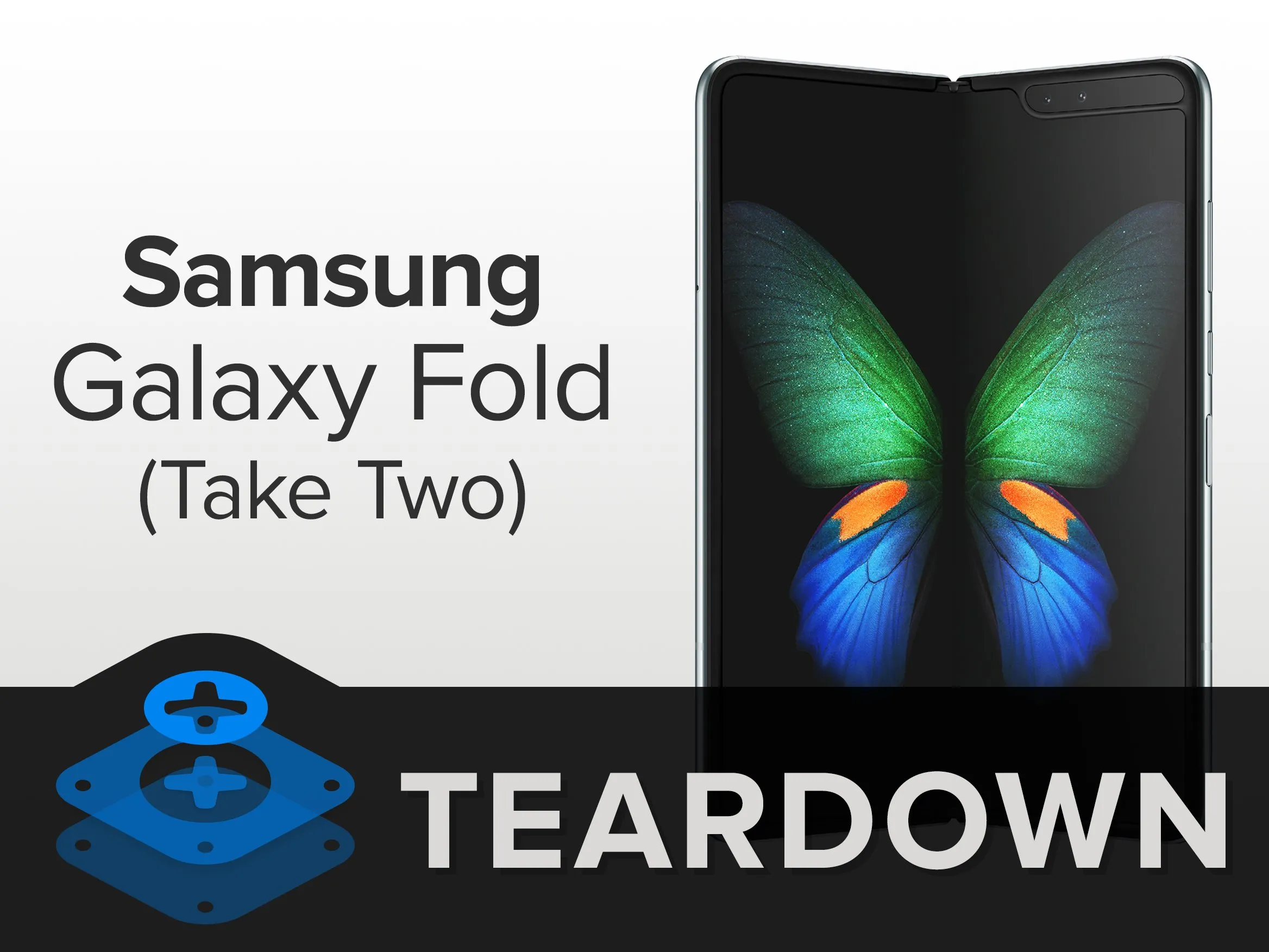 Samsung Galaxy Fold Teardown, Samsung Galaxy Fold Teardown: шаг 1, изображение 1 из 2