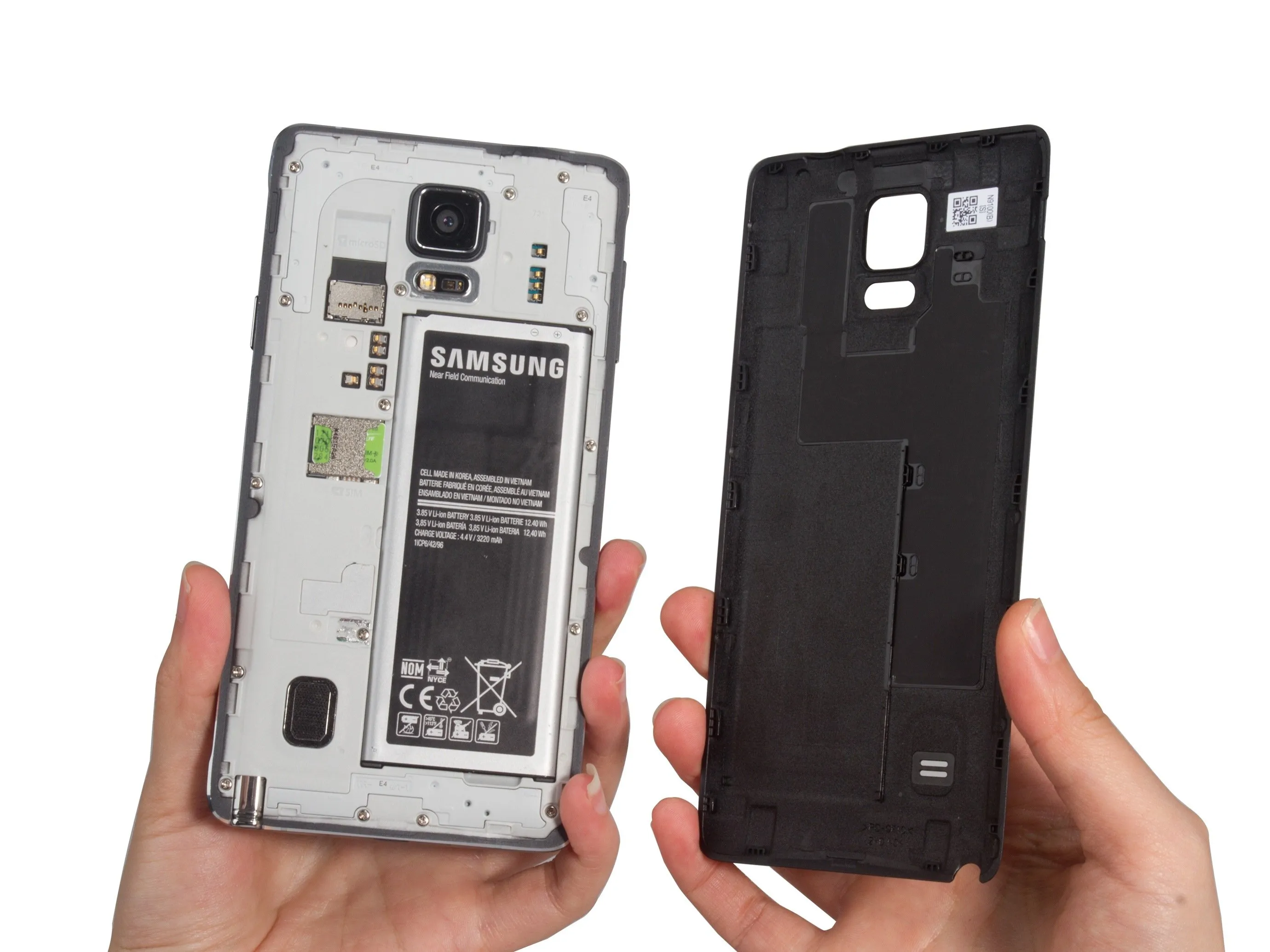 Samsung Galaxy Note 4 Teardown, Samsung Galaxy Note 4 Teardown: шаг 1, изображение 2 из 2